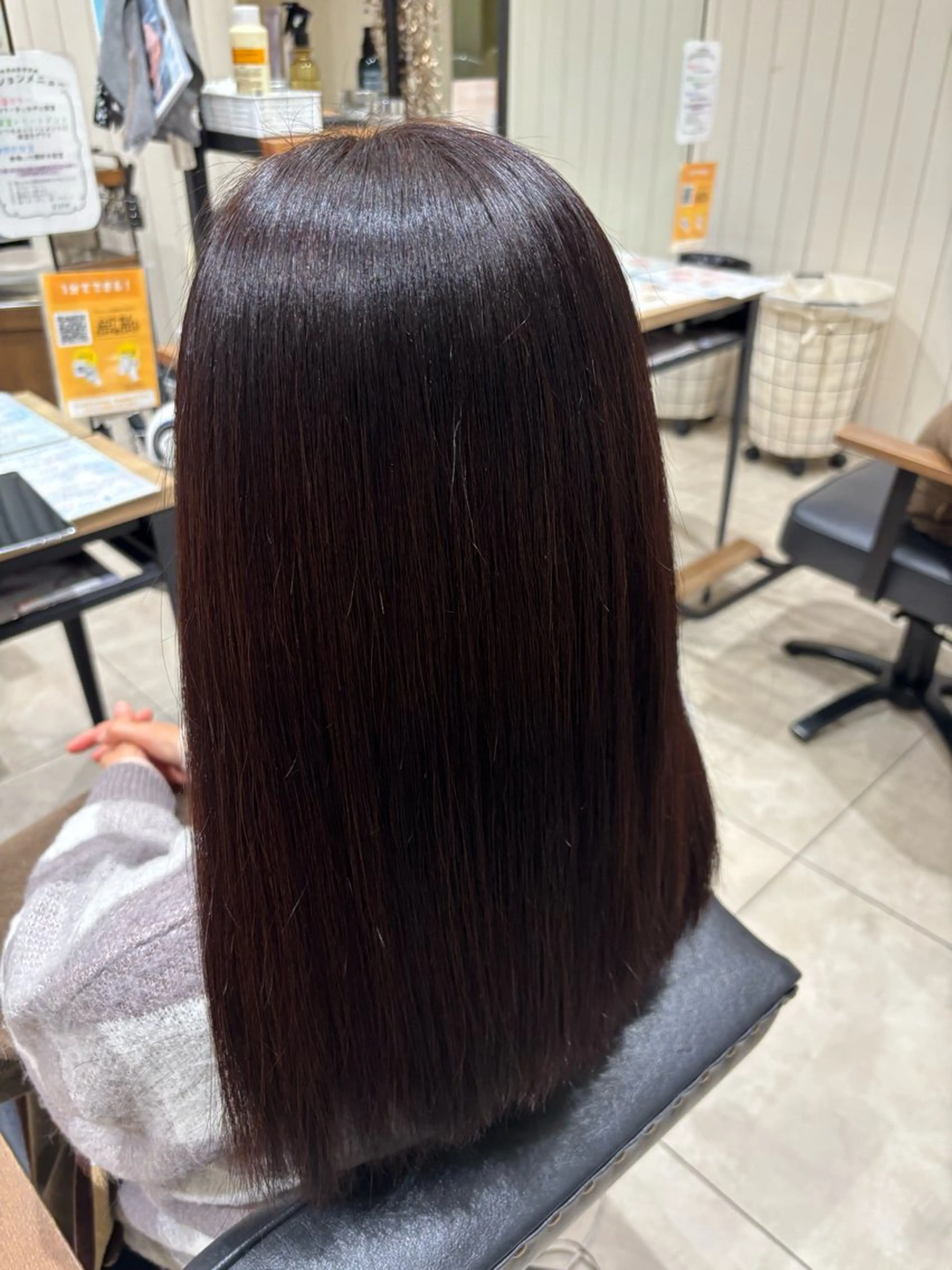 カラー ブラウンカラー ショコラブラウン ヘアカラー 竹田 渉真のヘアスタイル