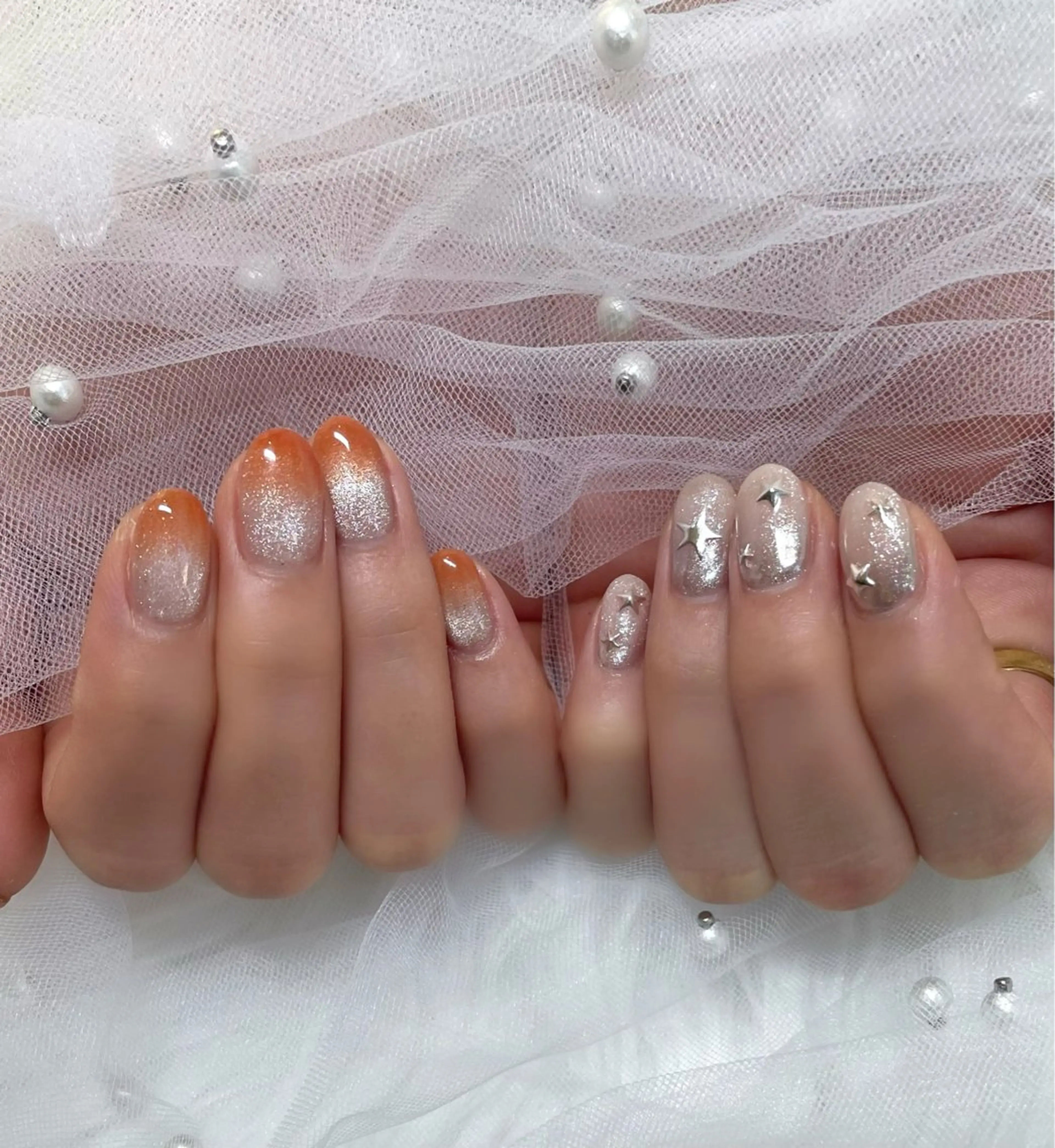 ネイル ハンドネイル e-up by boss所属・e-up nail Arisaのネイルデザイン