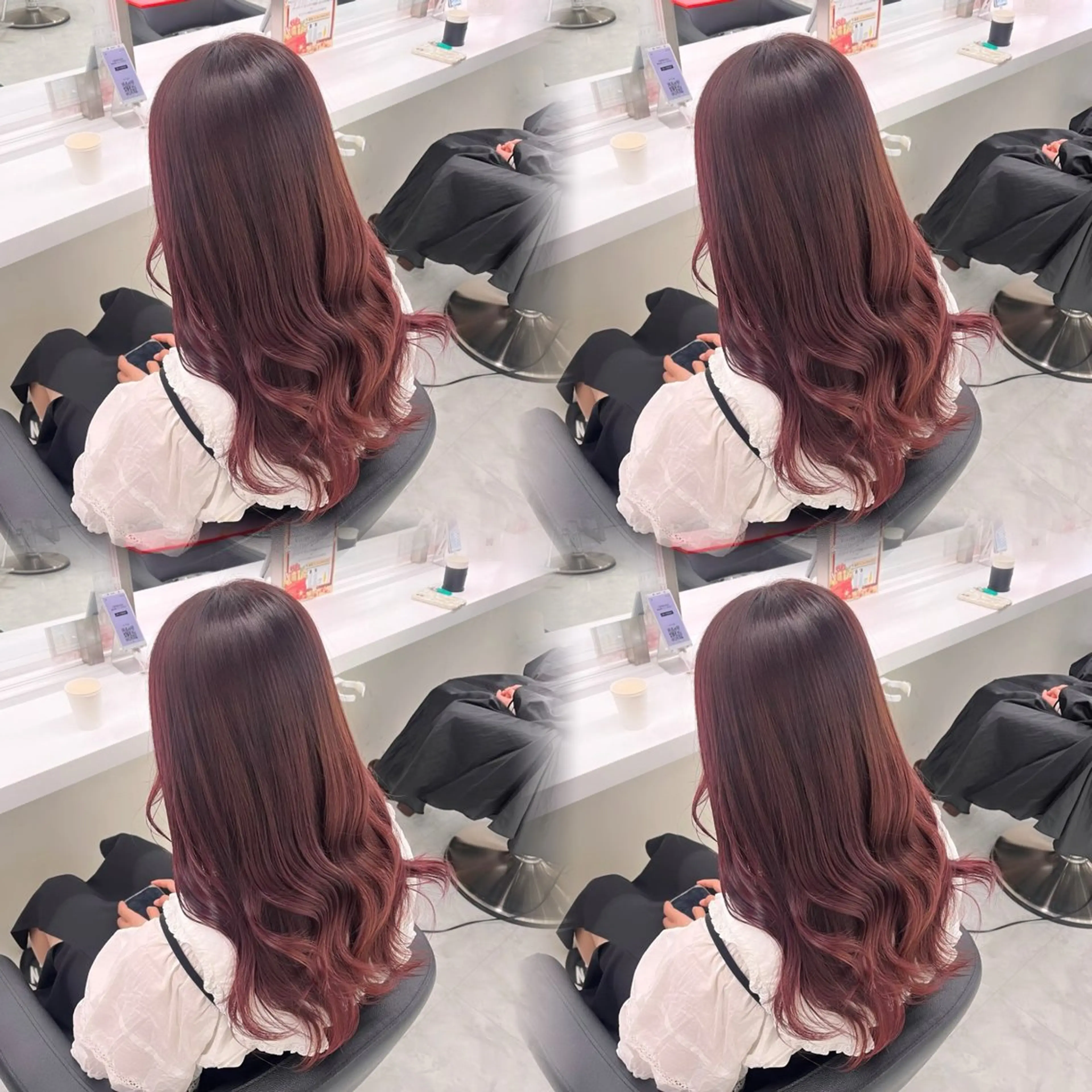 ロング カラー モテかわ♡ガーリー Chinatsu🎀のヘアスタイル