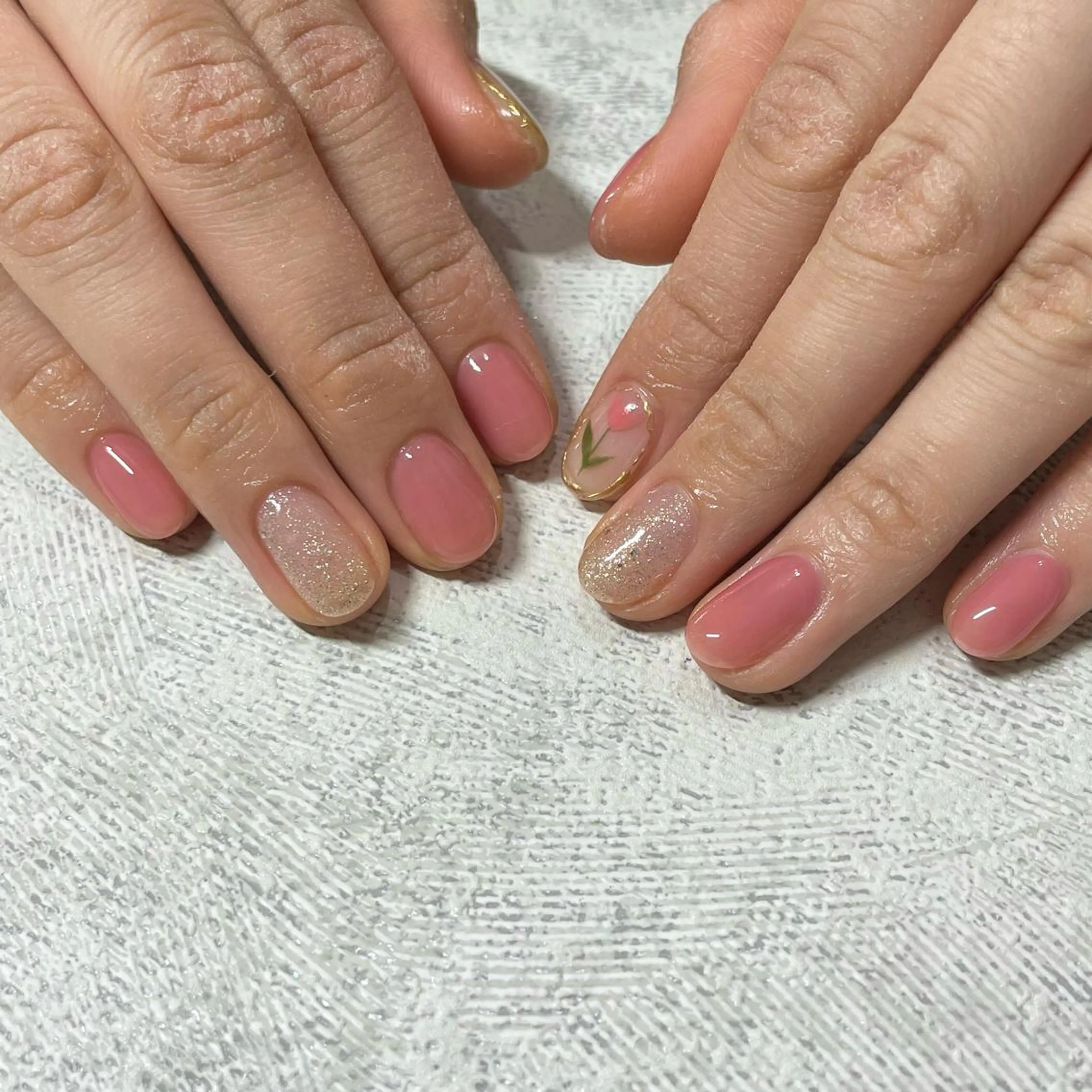 ネイル ハンドネイル ハンドケア nailsalon SuMILEのネイルデザイン