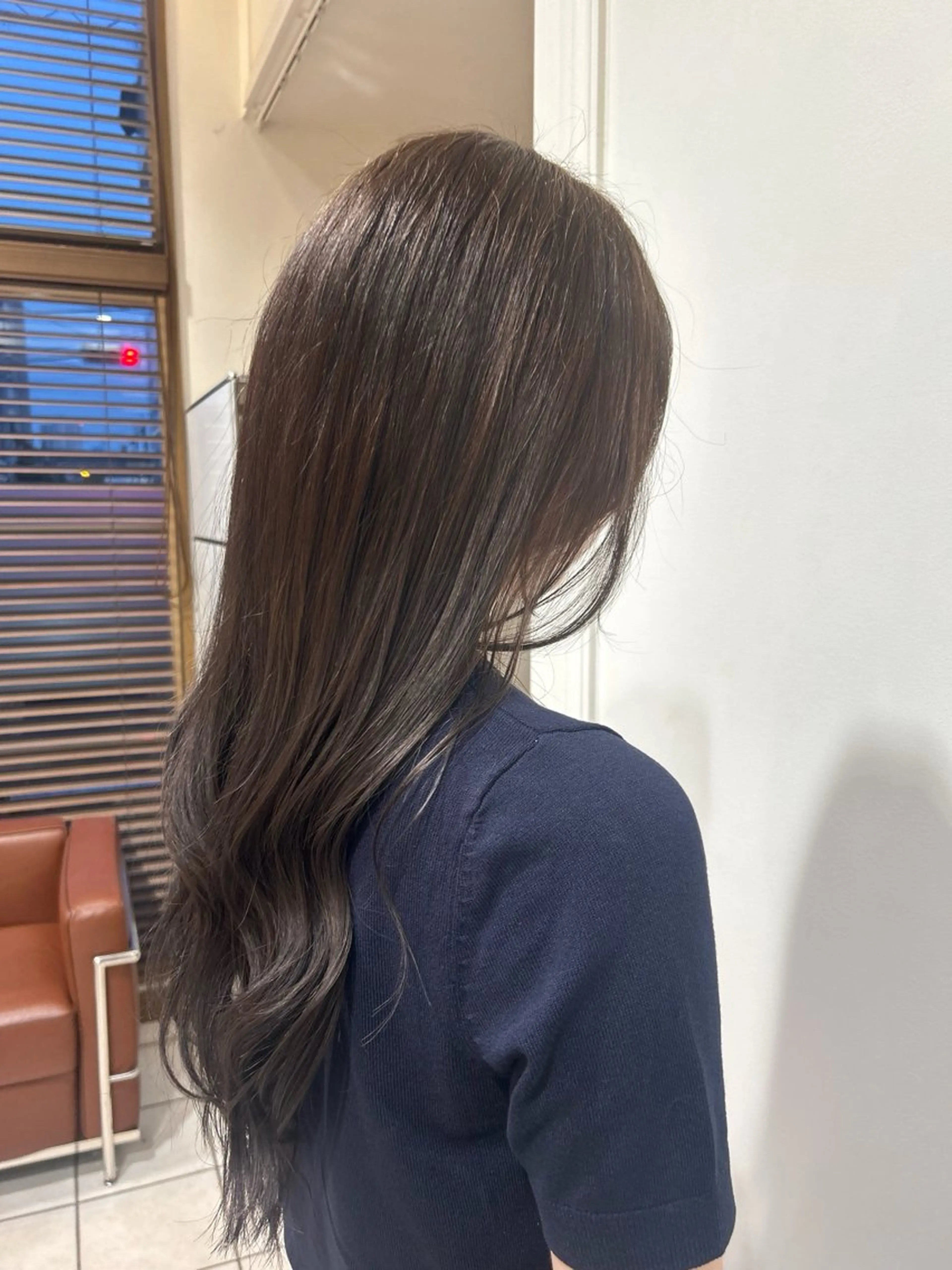 ロング カラー ヘアカラー 田中 七奈のヘアスタイル