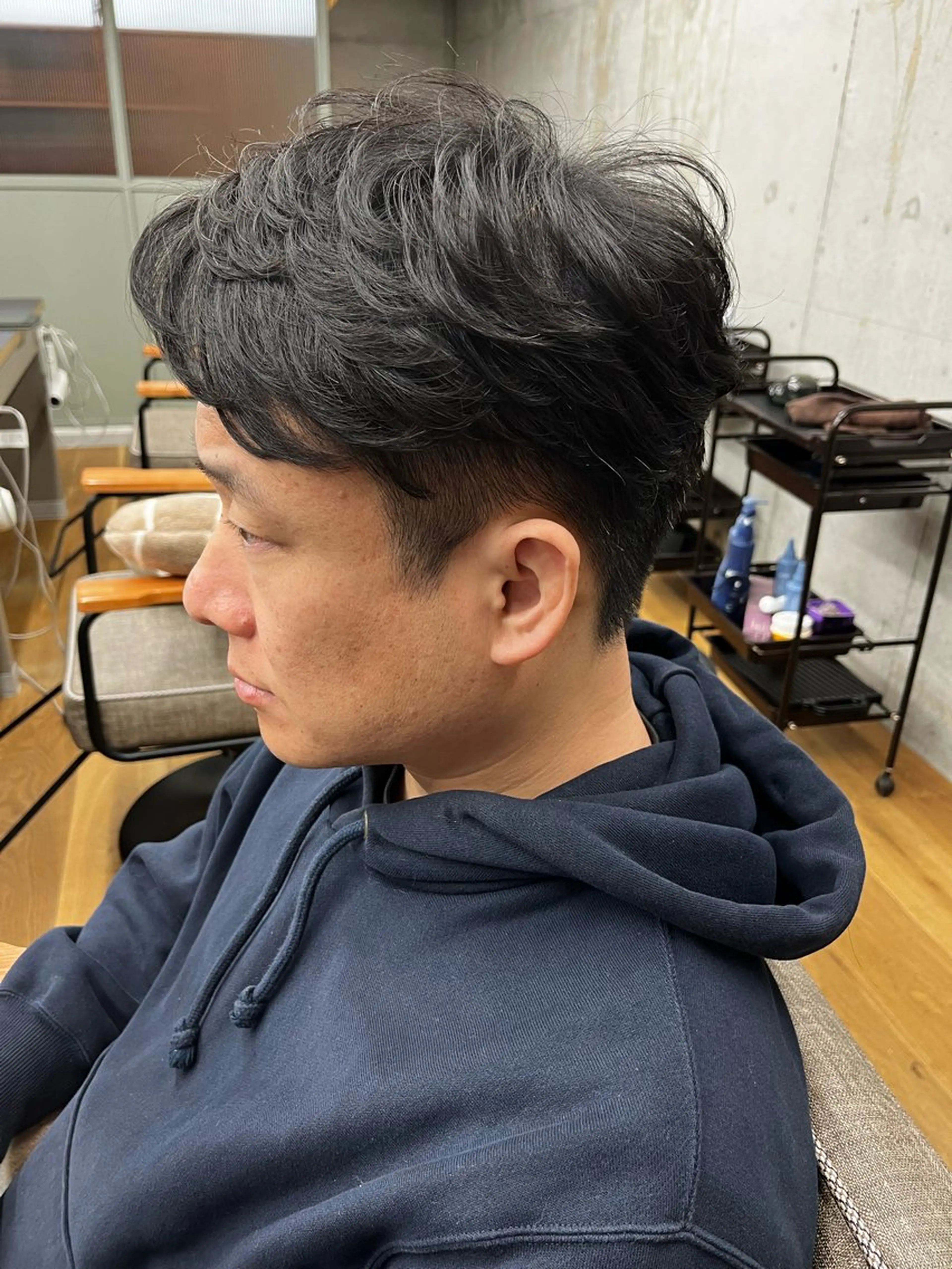 メンズ カット パーマ ROSSO Hair＆SPA  香椎宮前店所属・SHIINA 香椎宮前店のヘアスタイル