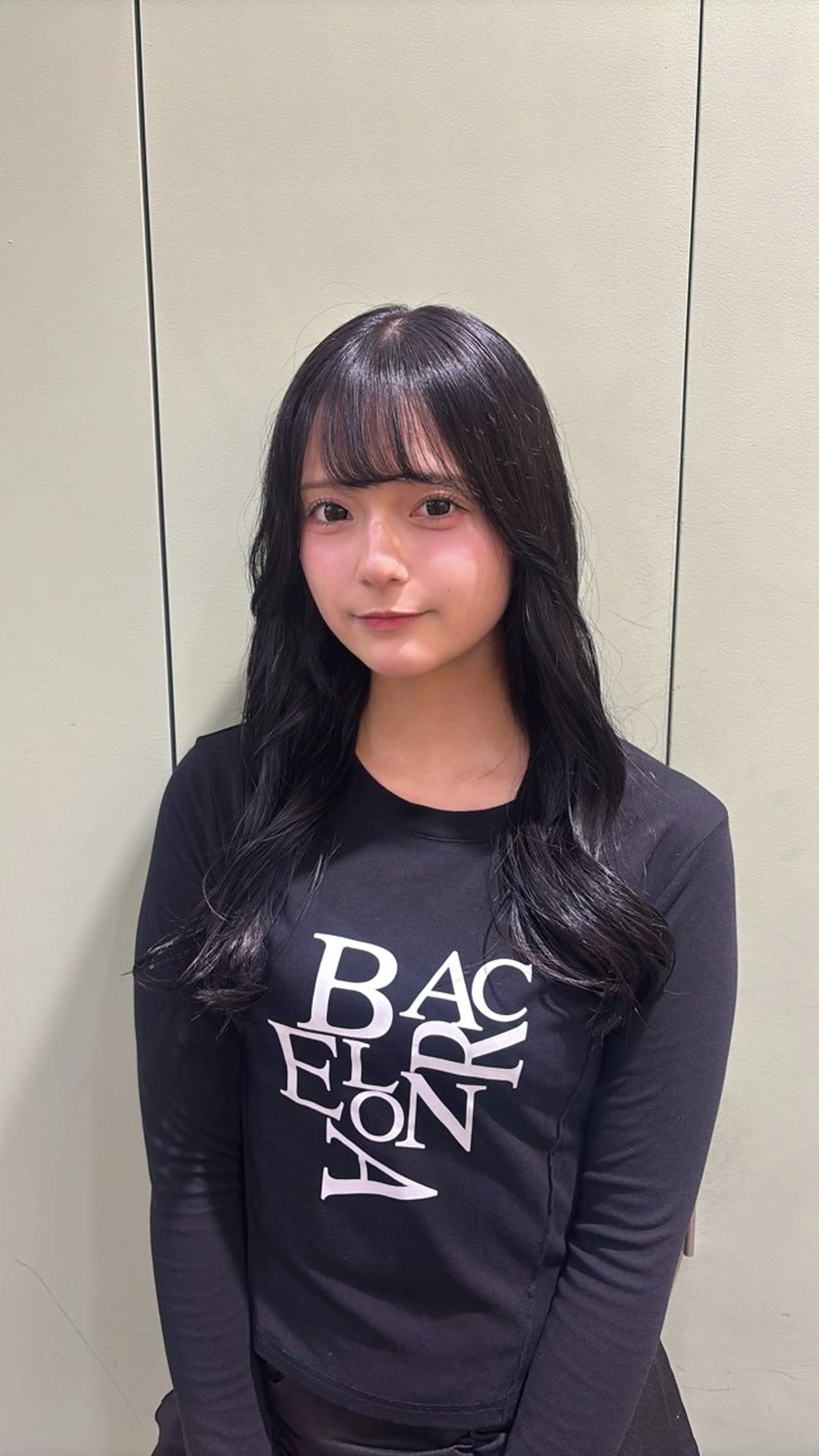 セミロング カラー ヘアカラー 高野 春菜のヘアスタイル
