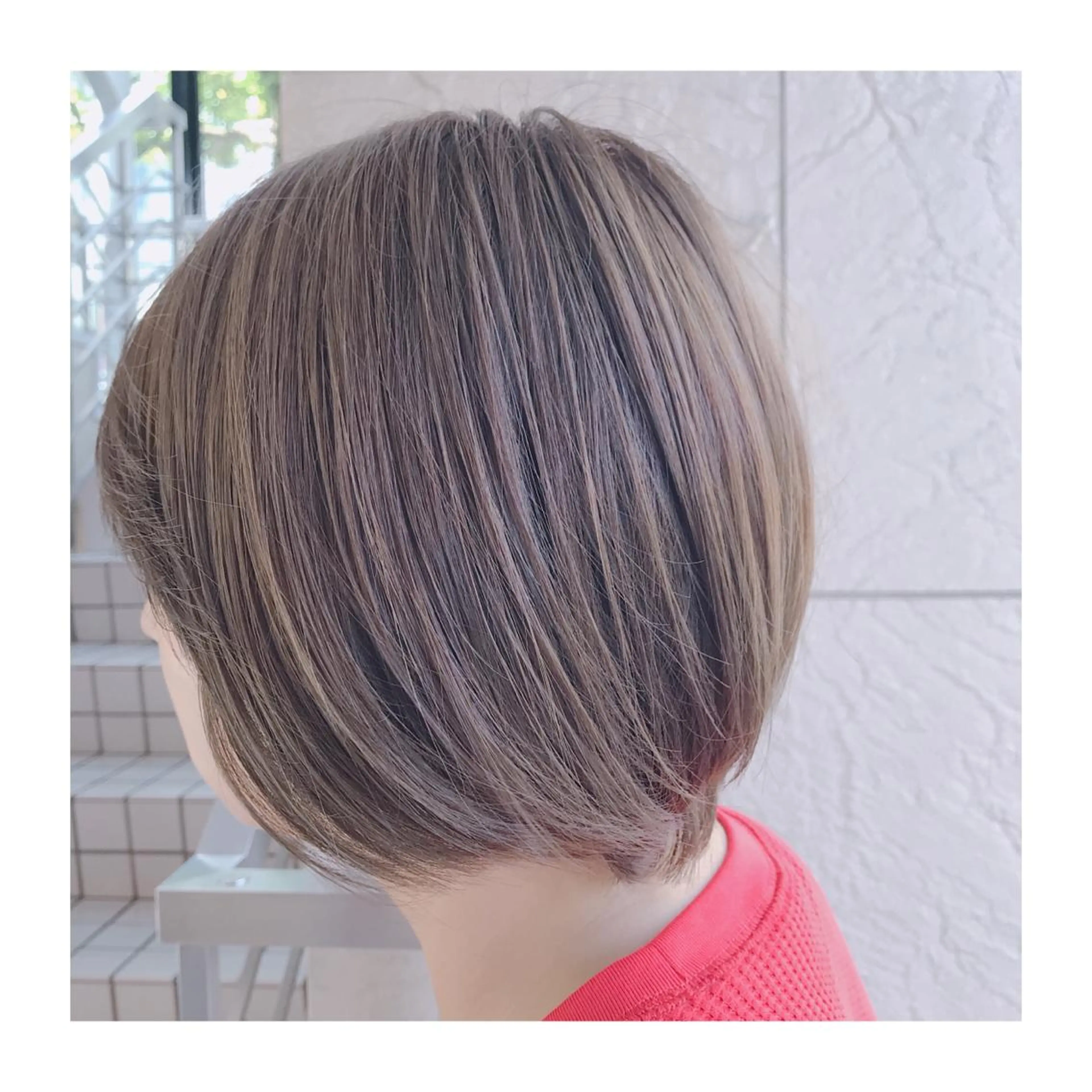 ショート カラー 30代からの大人 ショートのヘアスタイル