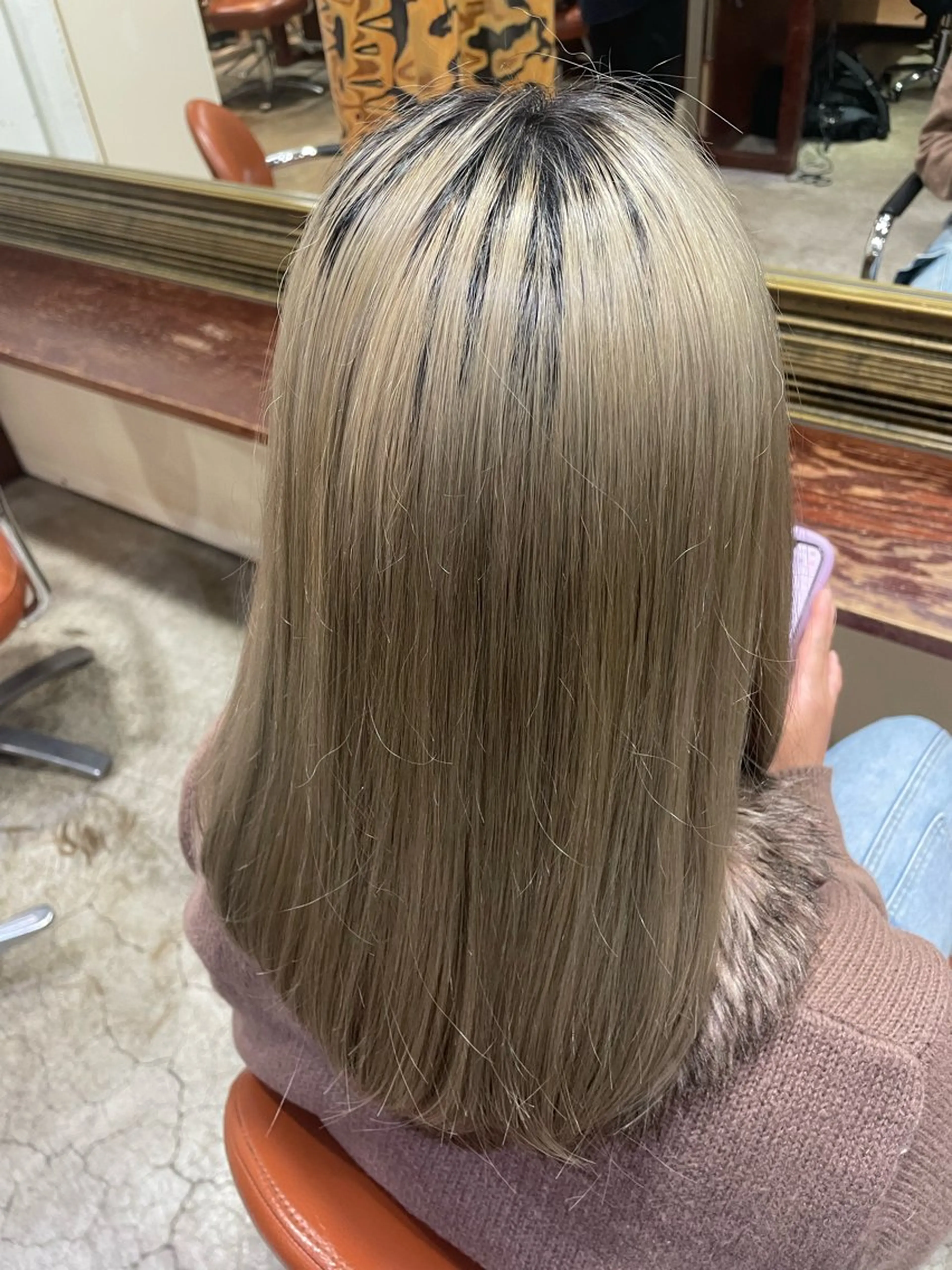 ミディアム 顔周りカット メンズカット/ ミズマチタクミ✂️のヘアスタイル