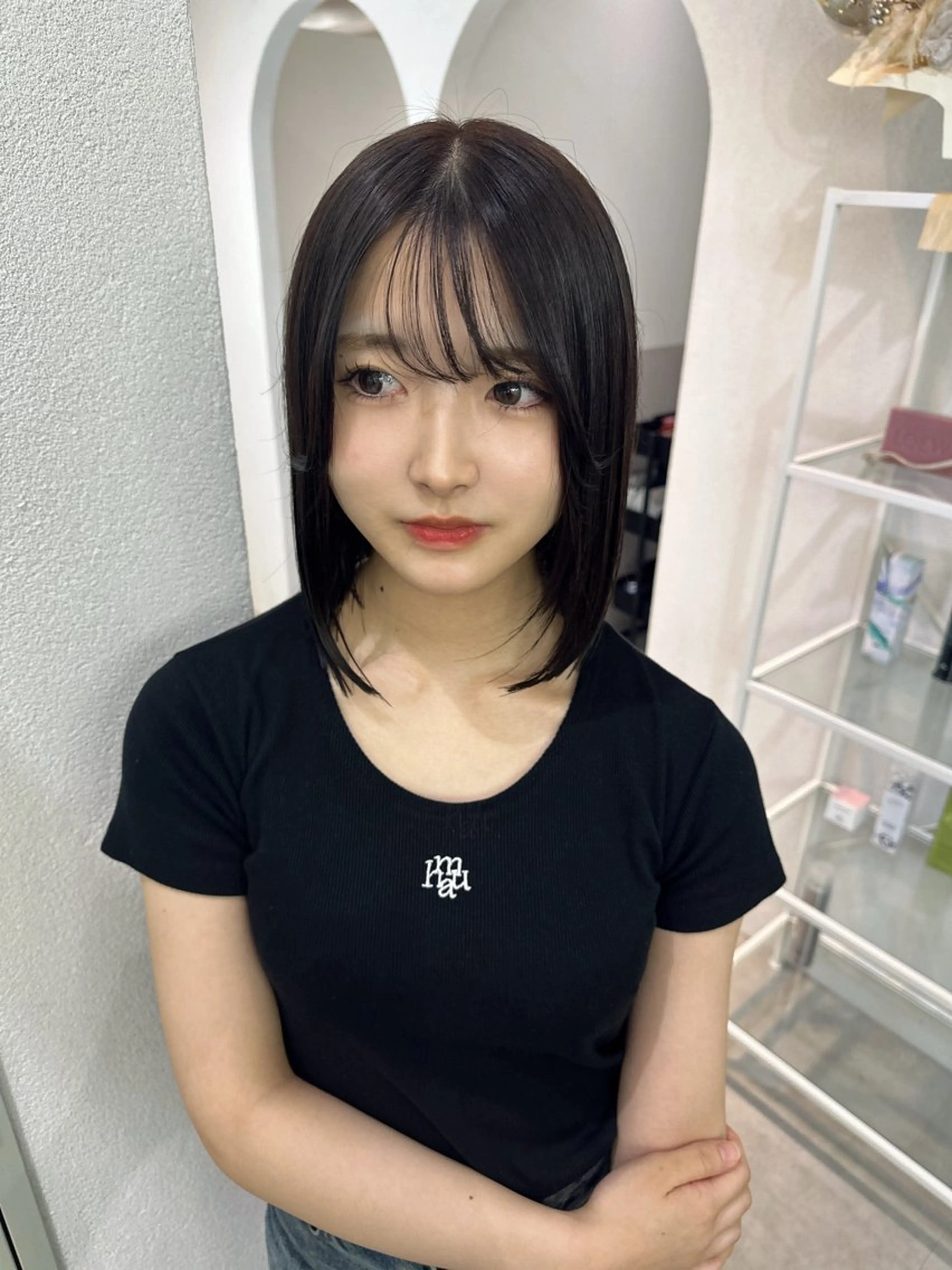 💜ケアカラー＋ミルボン3step超音波トリートメント💜の写真