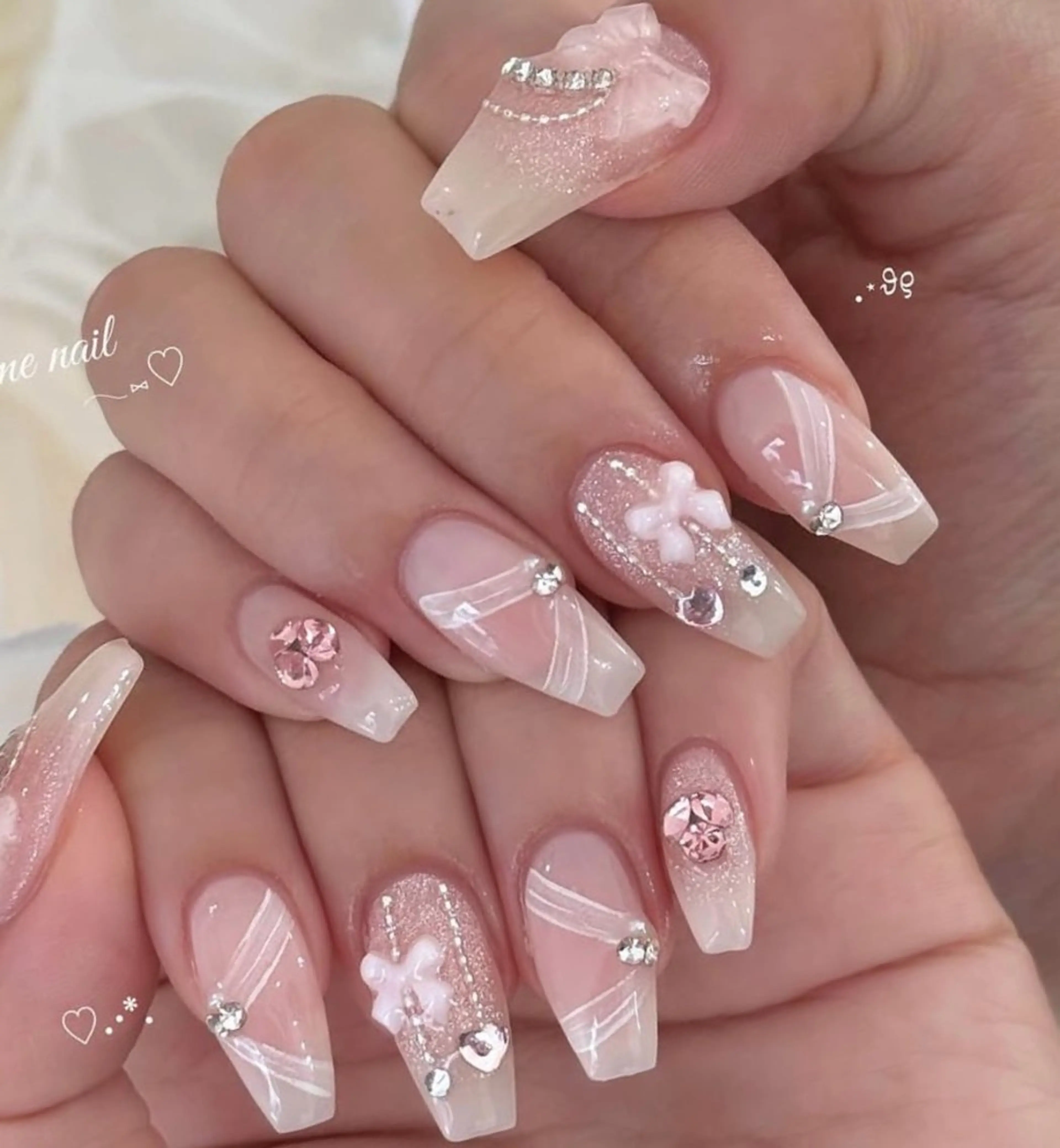 ネイル 韓国ネイル 持ち込み ニュアンスネイル ネイルチップ ハンドネイル TABI ANA.CHUOのネイルデザイン