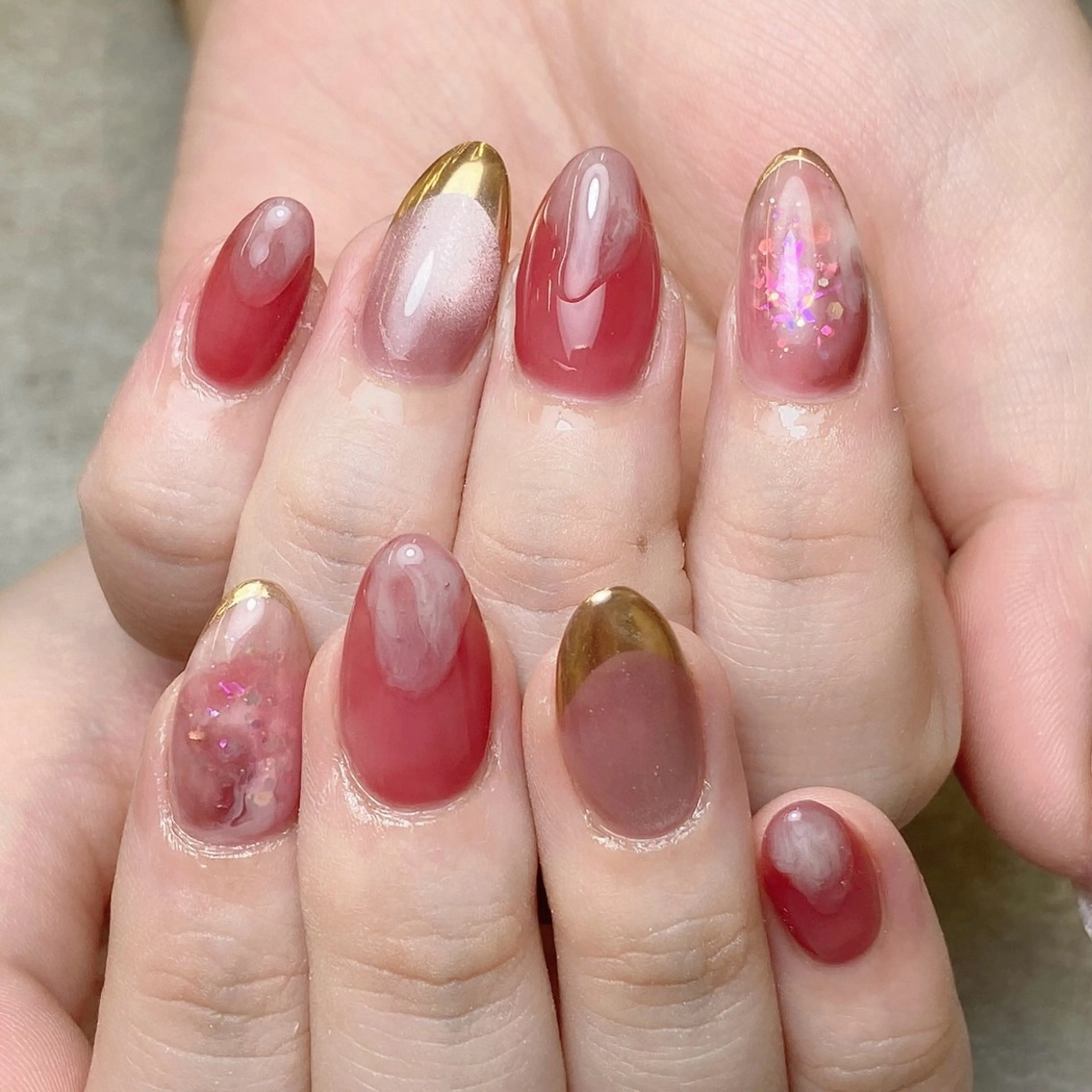 ネイル ハンドネイル Ayane 🫧のネイルデザイン