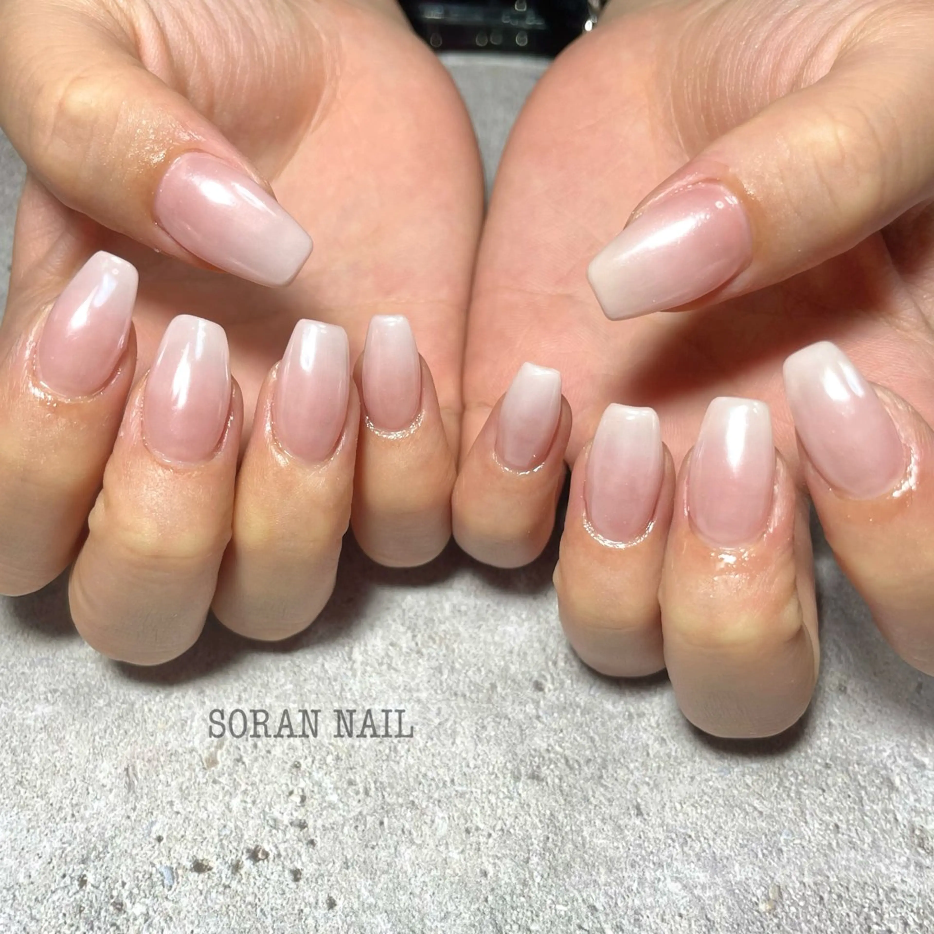 ネイル オーロラネイル ハンドネイル soran nailのネイルデザイン
