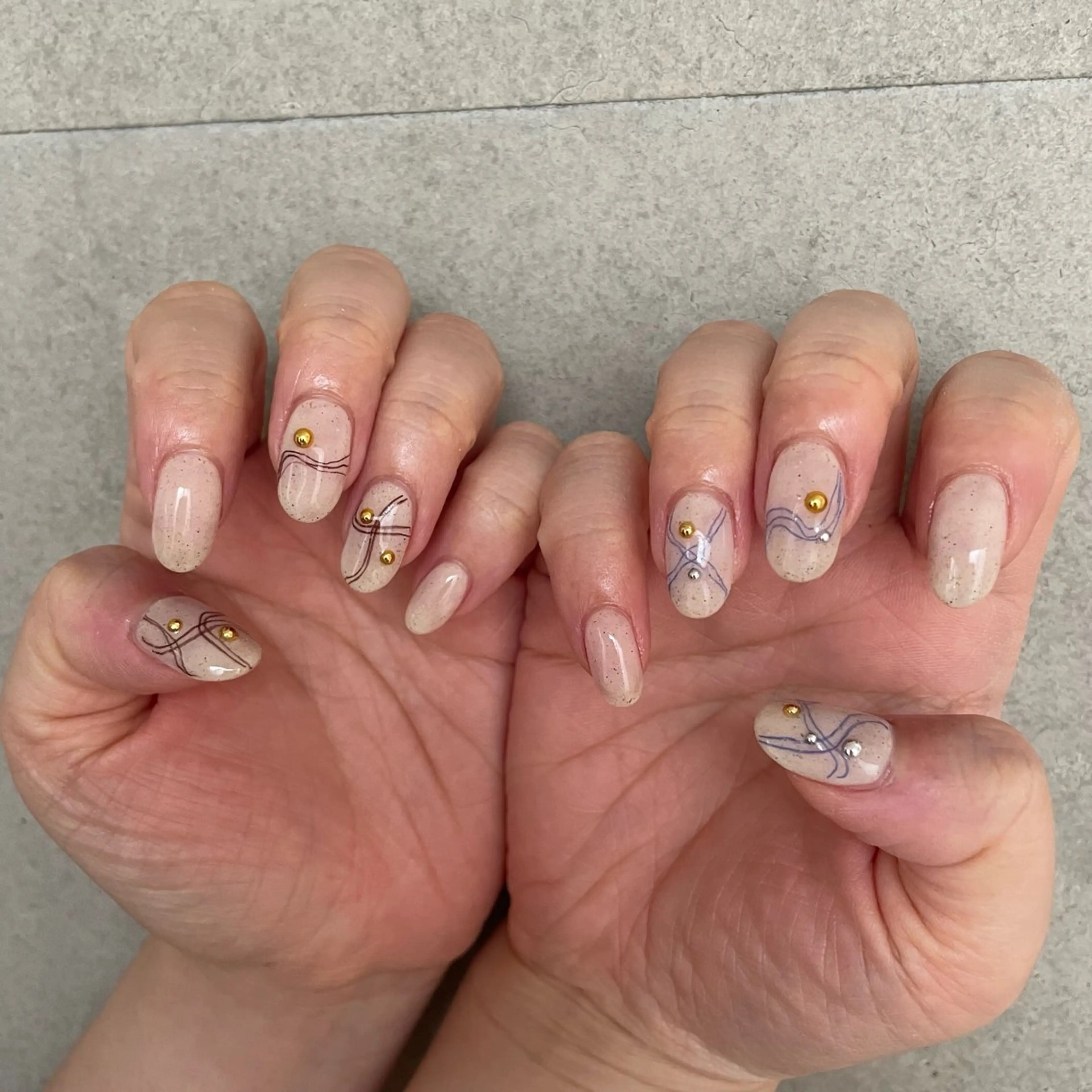 ネイル Yu_me  北堀江店所属・Yu_me 　北堀江 chikaのネイルデザイン