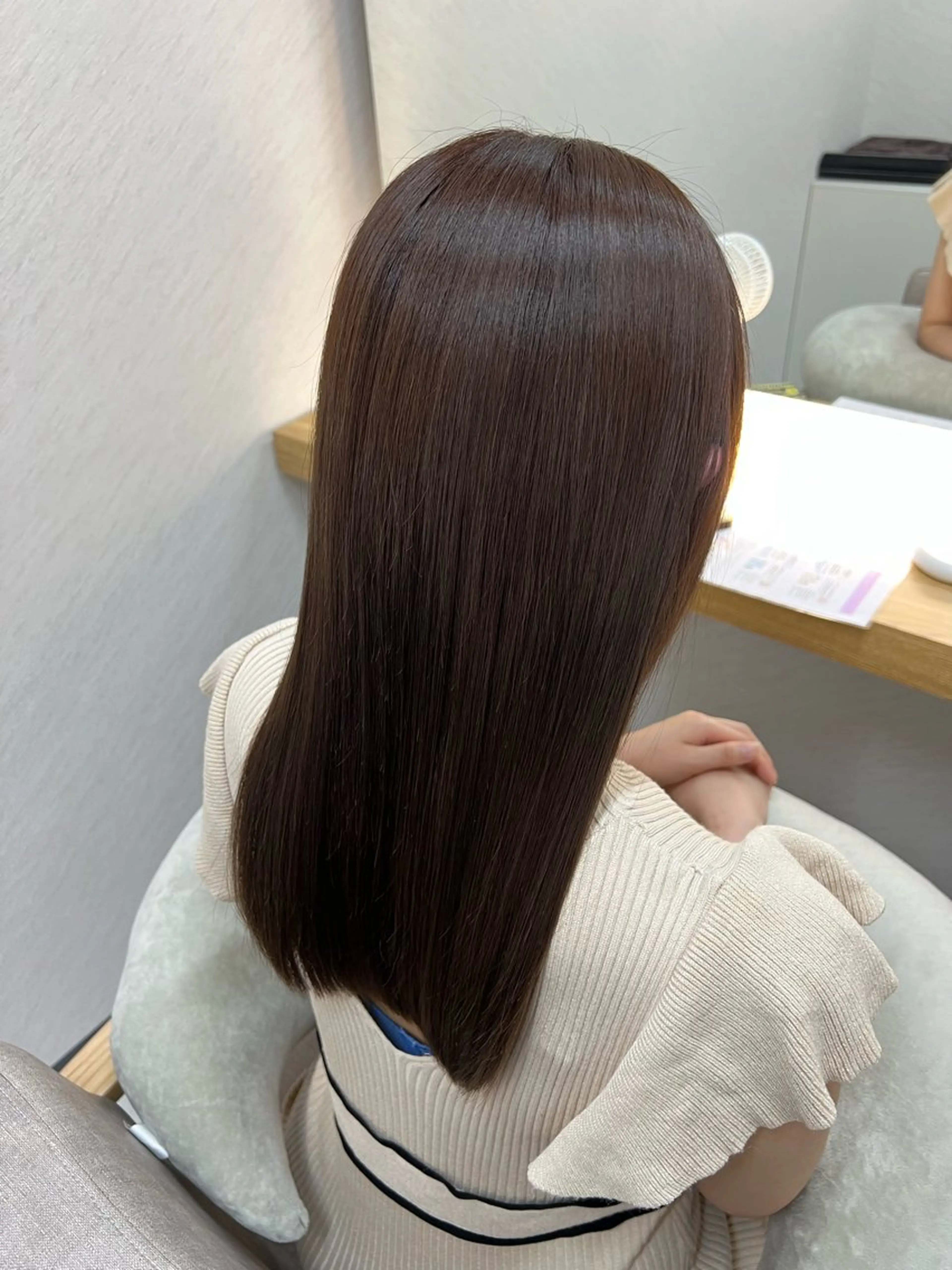 ロング カット ヘアカラー トリートメント ECLART 町田　井口聖也のヘアスタイル