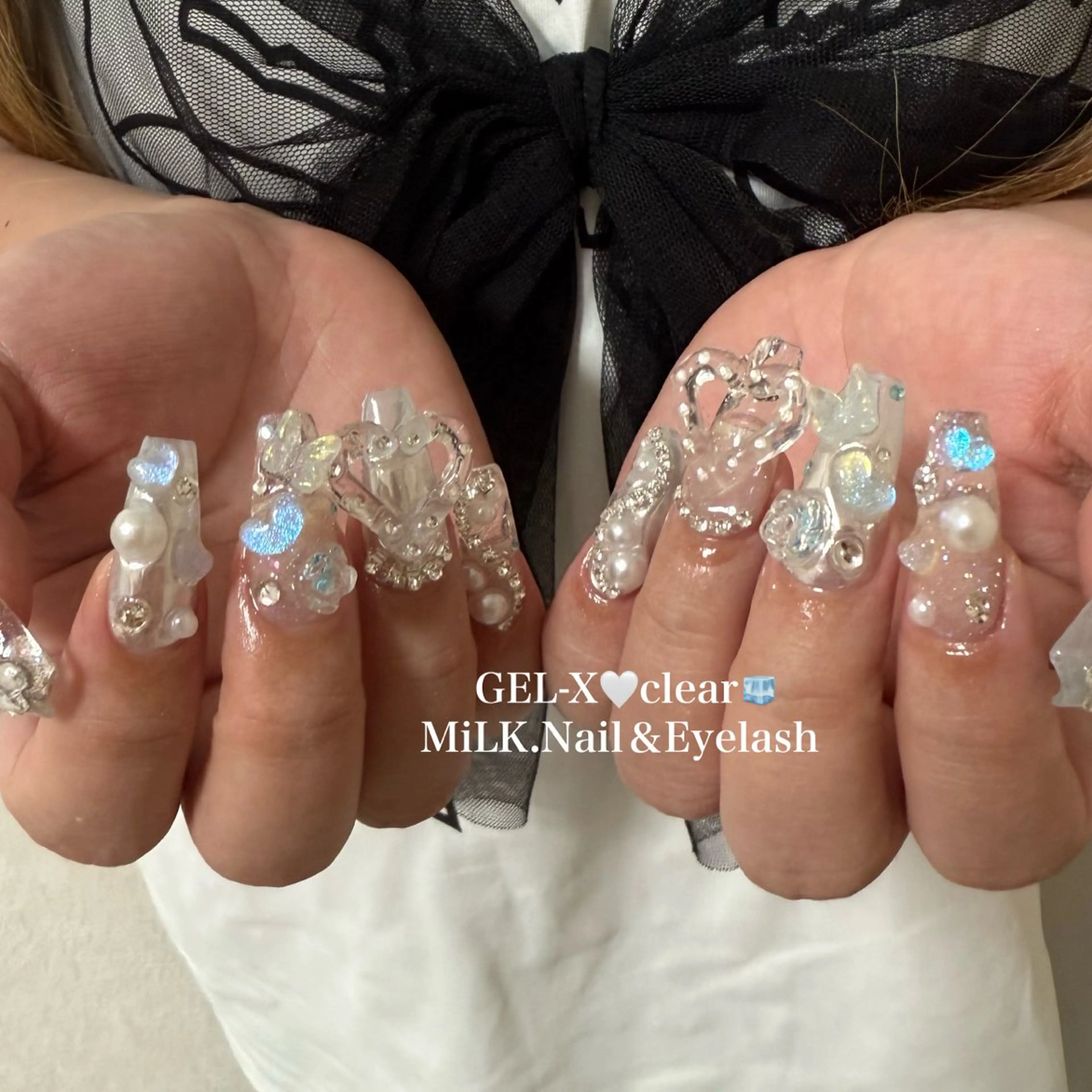 ネイル ハンドネイル MiLK. Nail&Eyelash所属・MiLK. wakaのマツエク・マツパデザイン