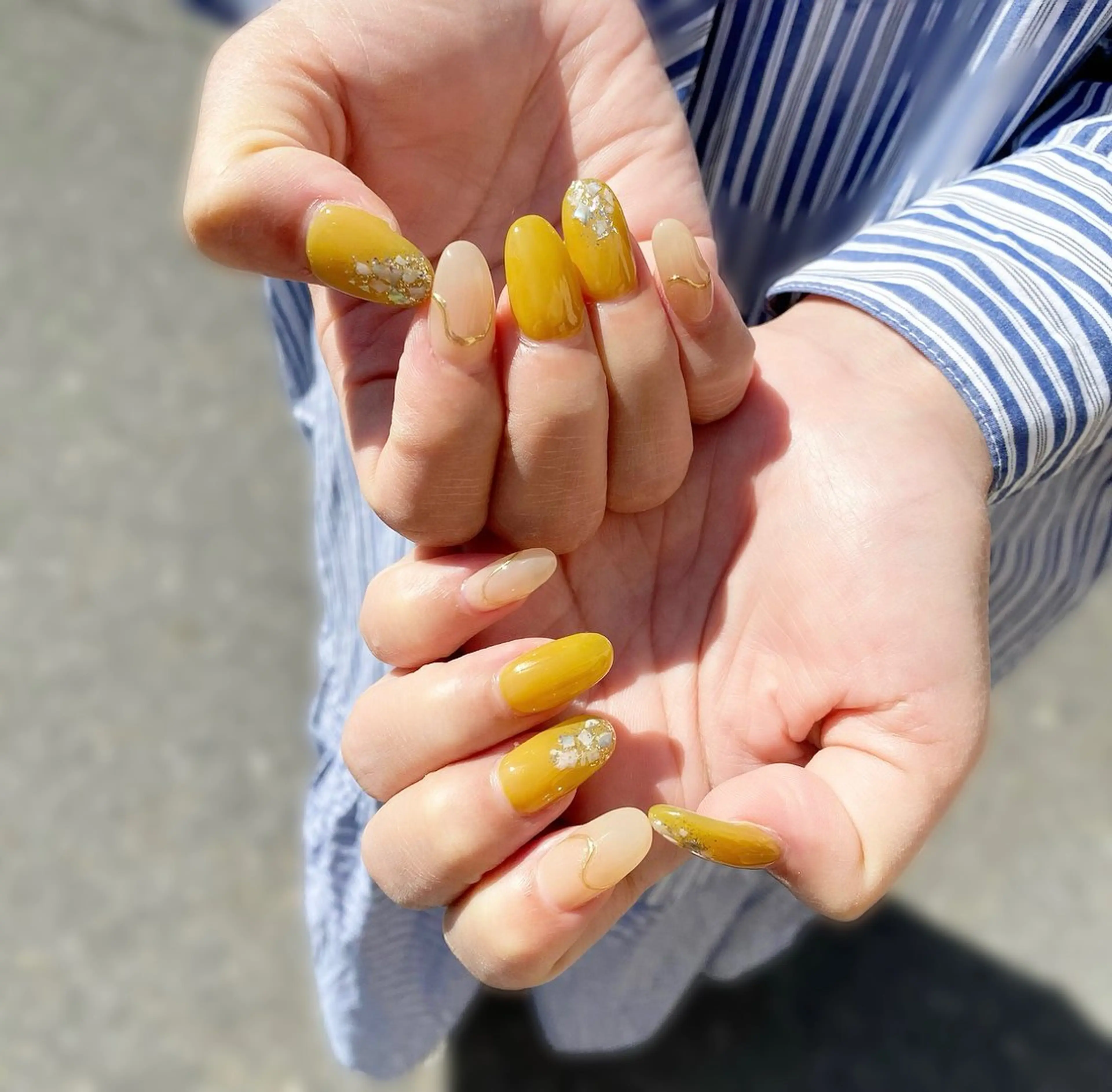 ネイル ハンドネイル Lunanail Reiのネイルデザイン