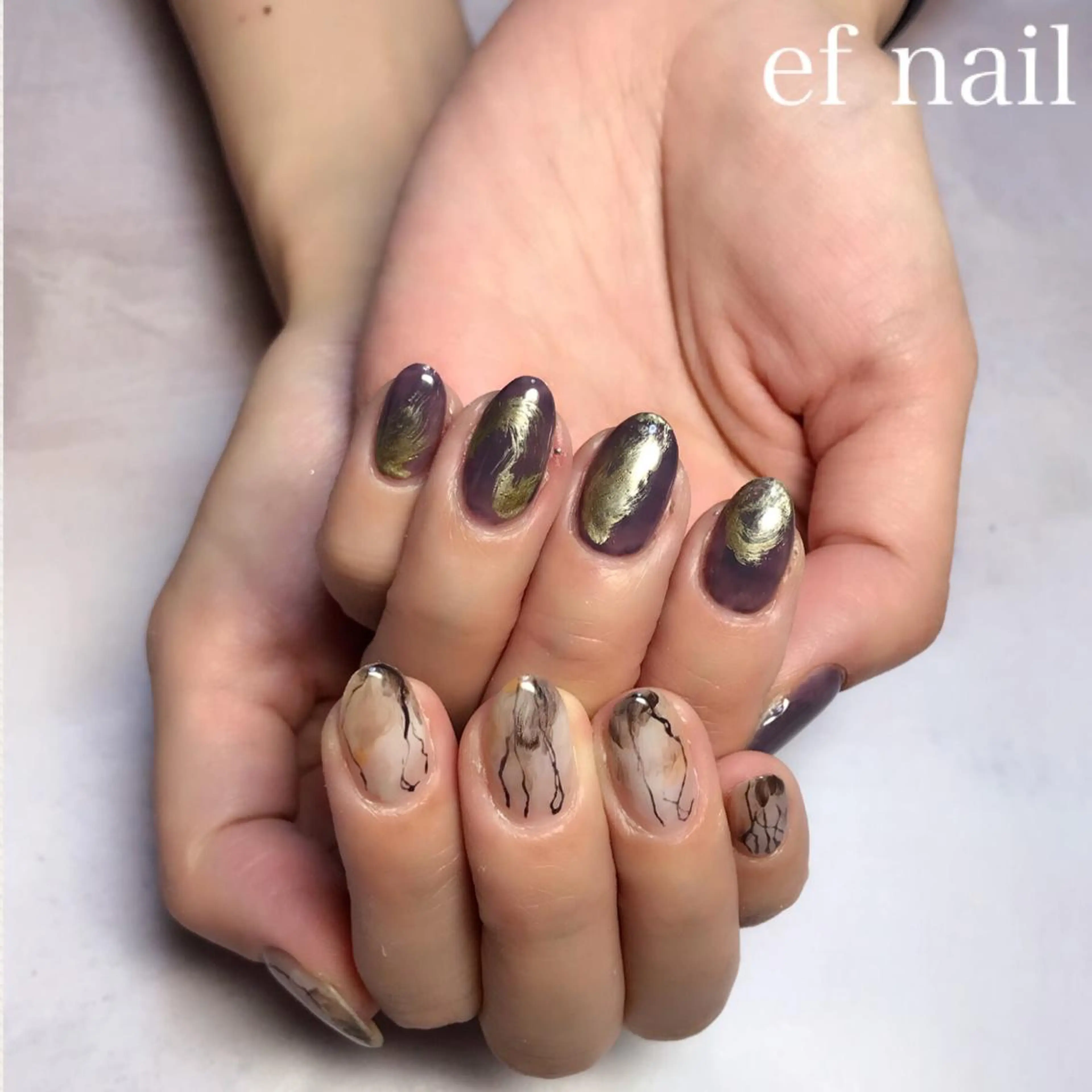 ネイル ハンドネイル ef nailのネイルデザイン