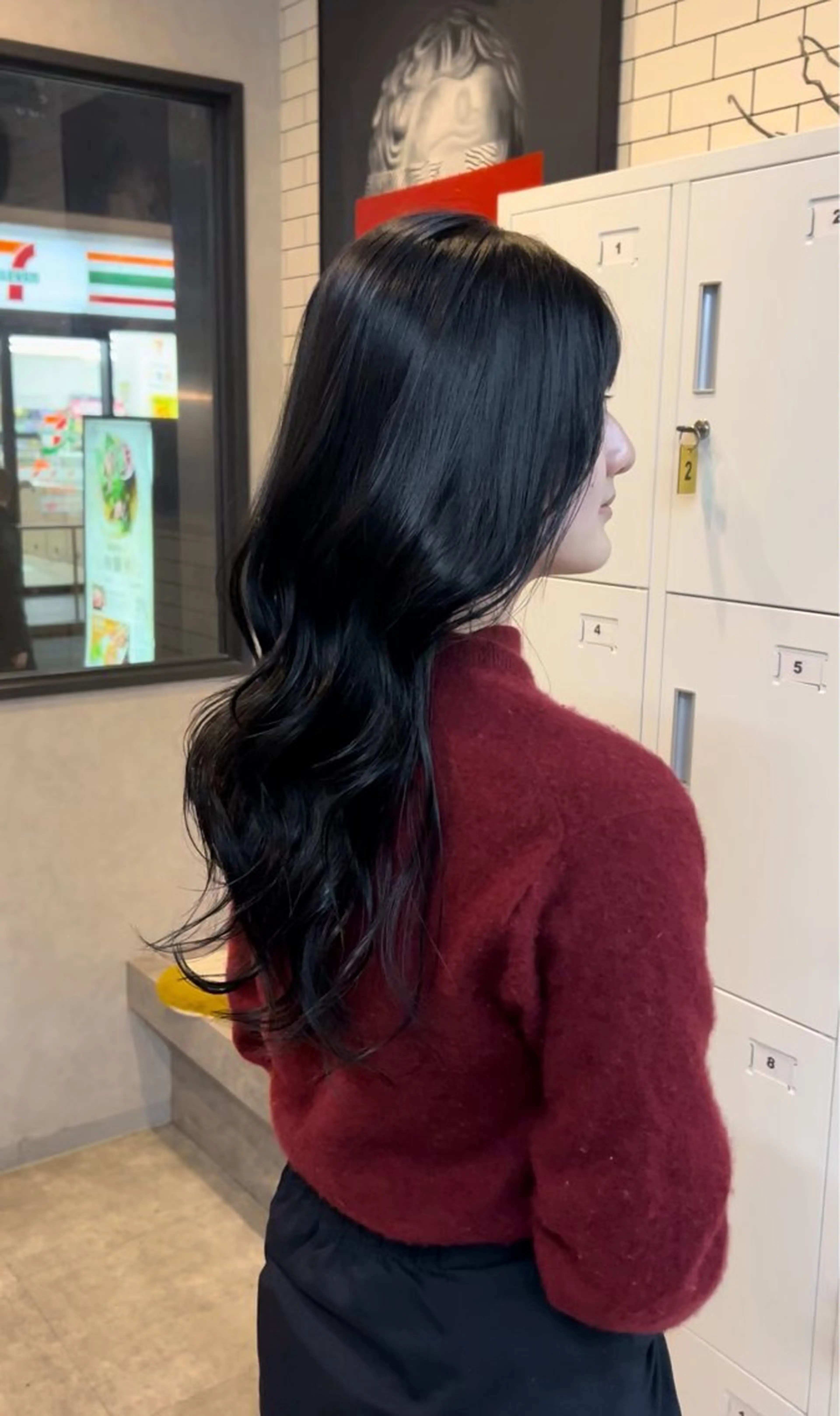 ロング くびれヘア ハイレイヤー レイヤーカット いなみね はるきのヘアスタイル