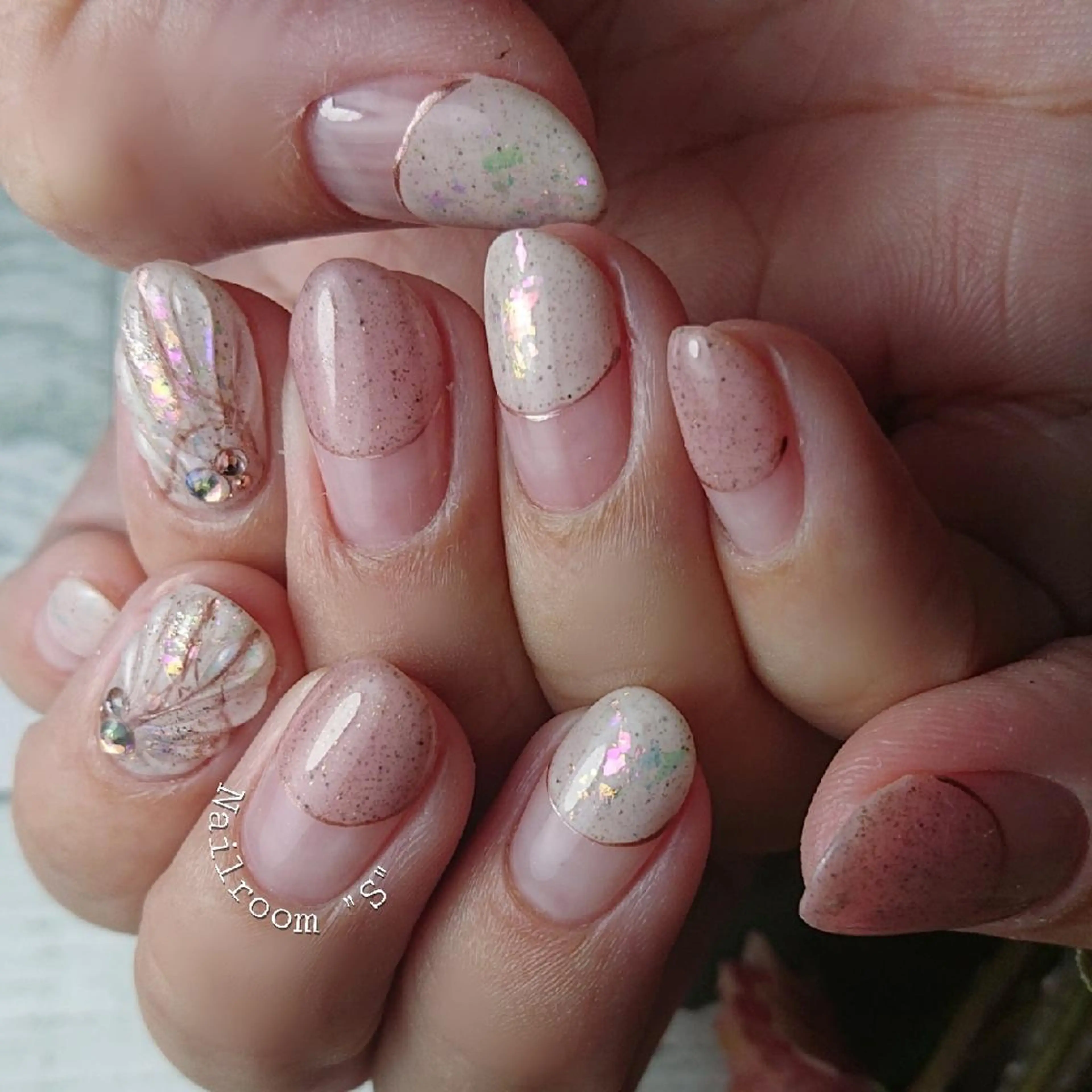 ネイル オフィスネイル Nail room  "S"  SAKAIのネイルデザイン