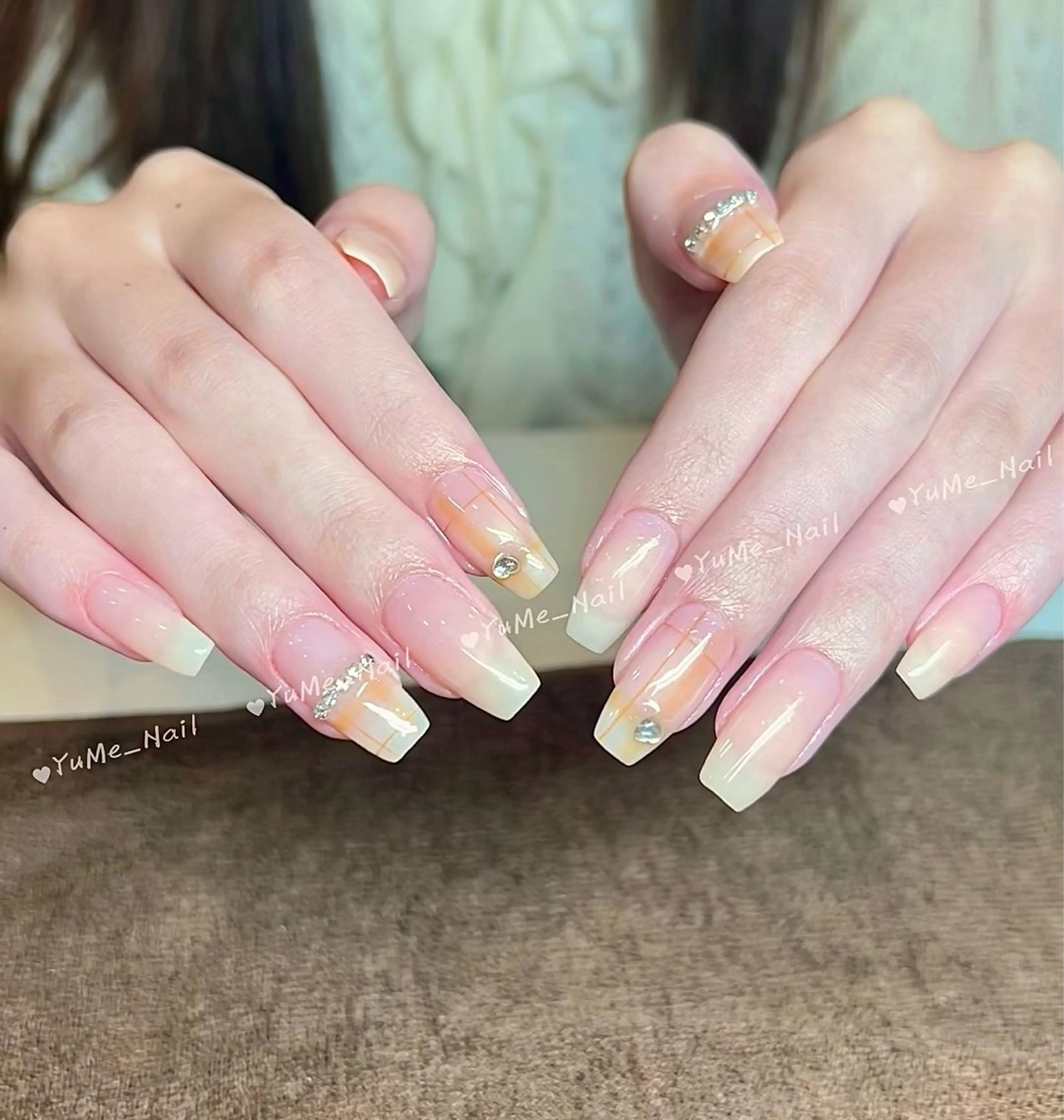 ミディアム YUME Nail Beauty所属・YUME NAILのネイルデザイン