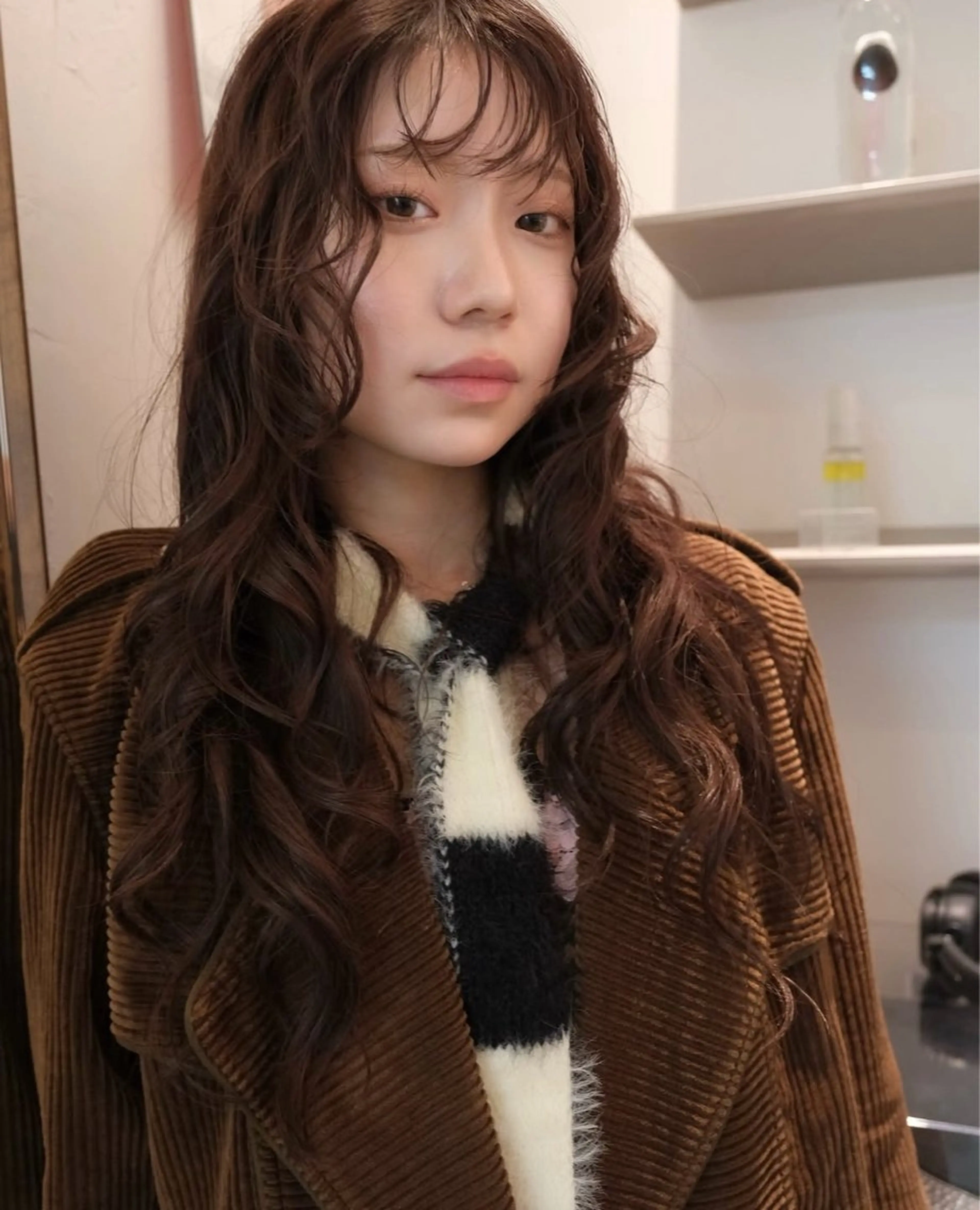 ロング カラー ヘアカラー トリートメント nanami🎀/ ふんわりカラーのヘアスタイル