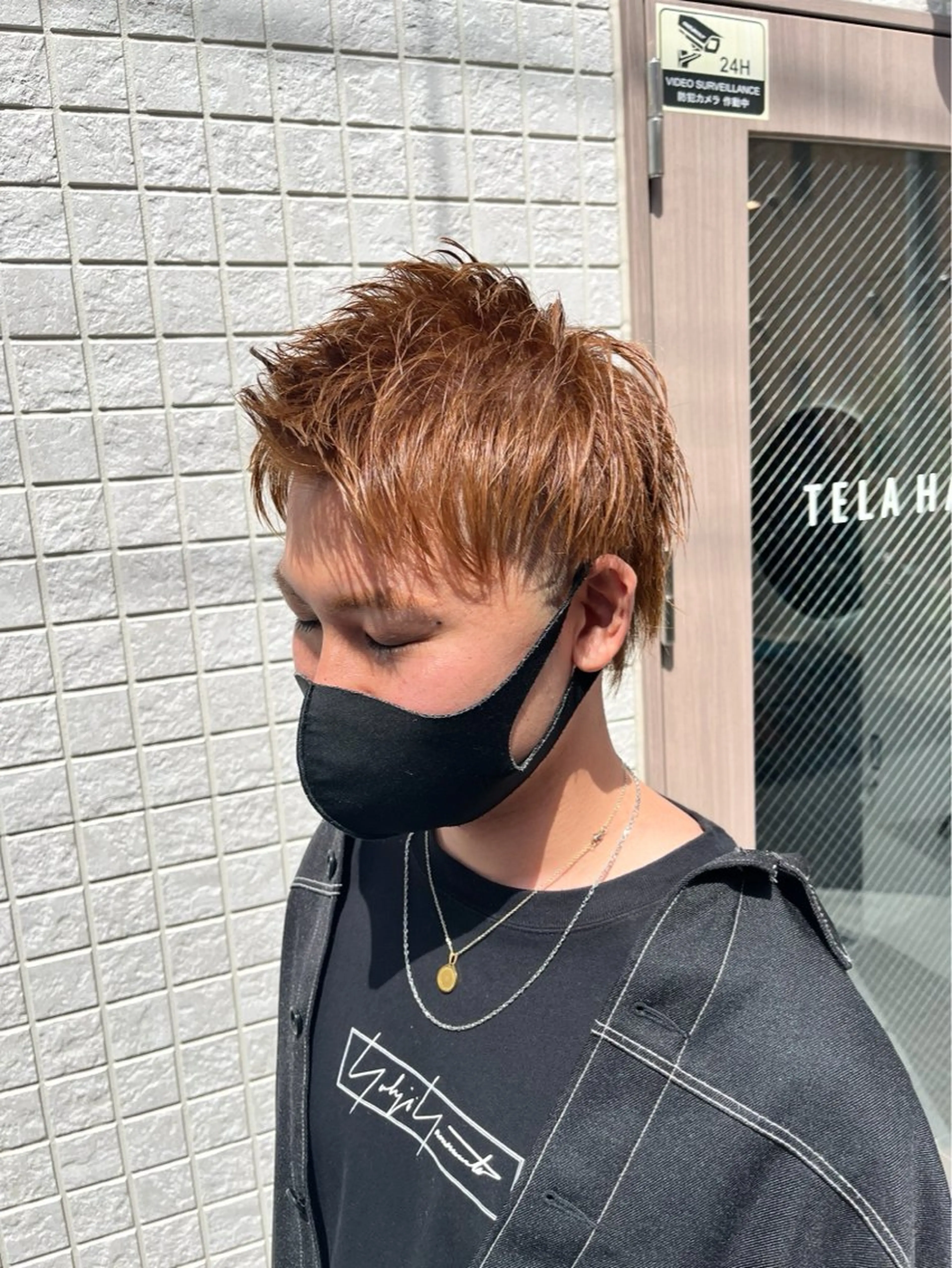 ショート カラー メンズ カット ヘアカラー TELA HAIR妙典店所属・TELA HAIR Chihiro🫧のヘアスタイル