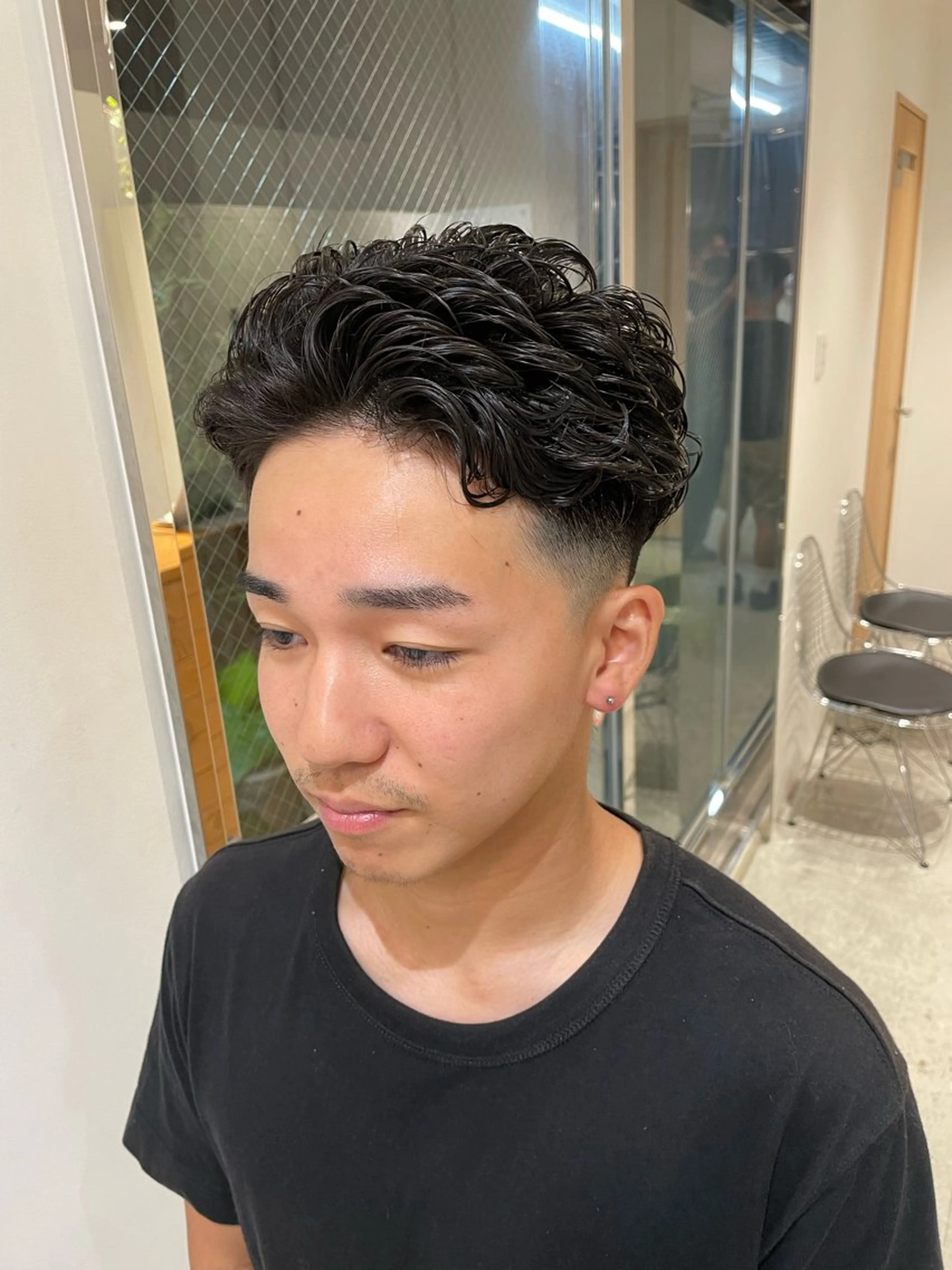 ショート カット パーマ メンズ特化 龍雅💈のヘアスタイル