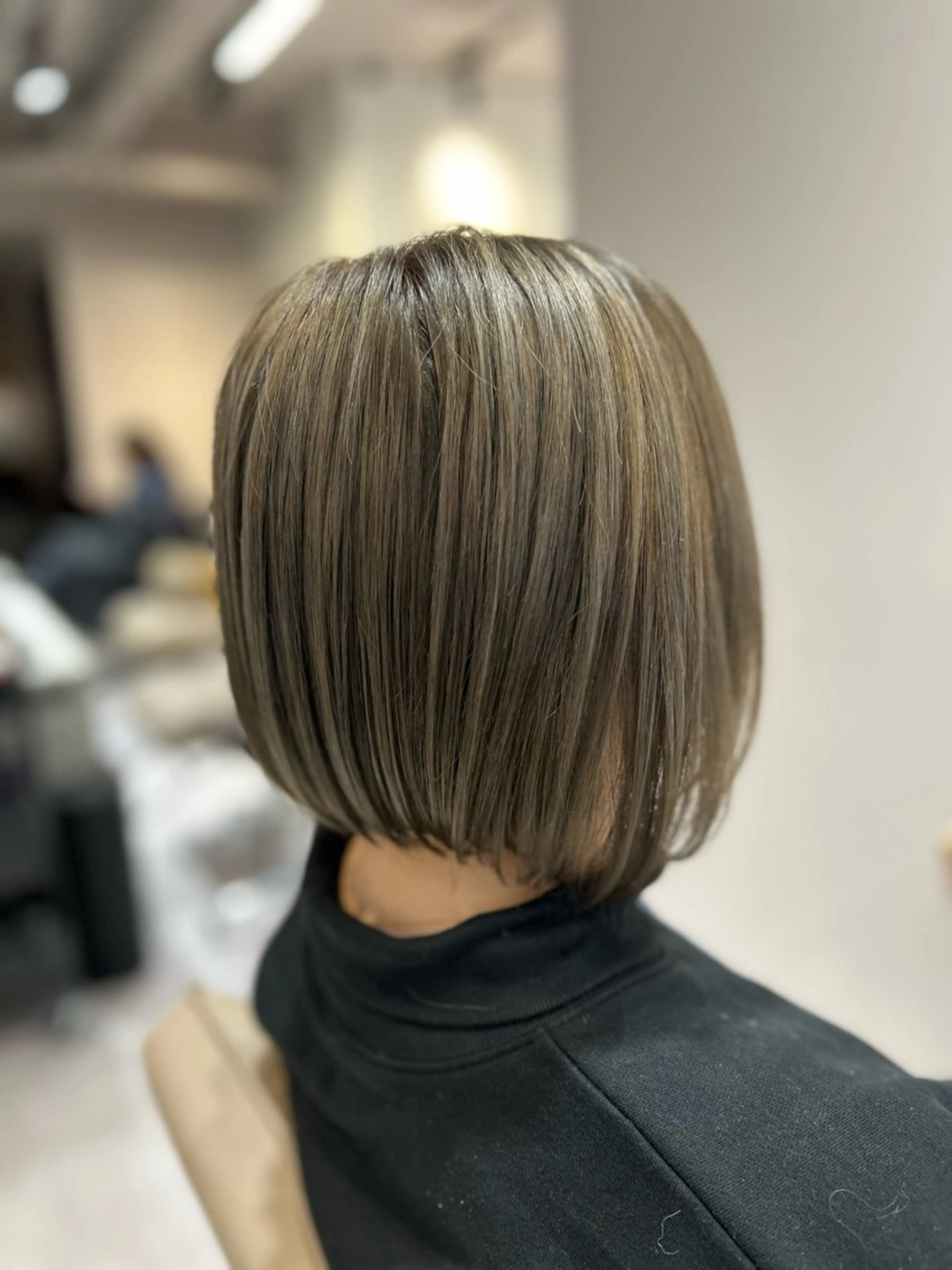 ショート カラー 透明感カラー ヘアカラー 宮崎moc立川 ブリーチのヘアスタイル