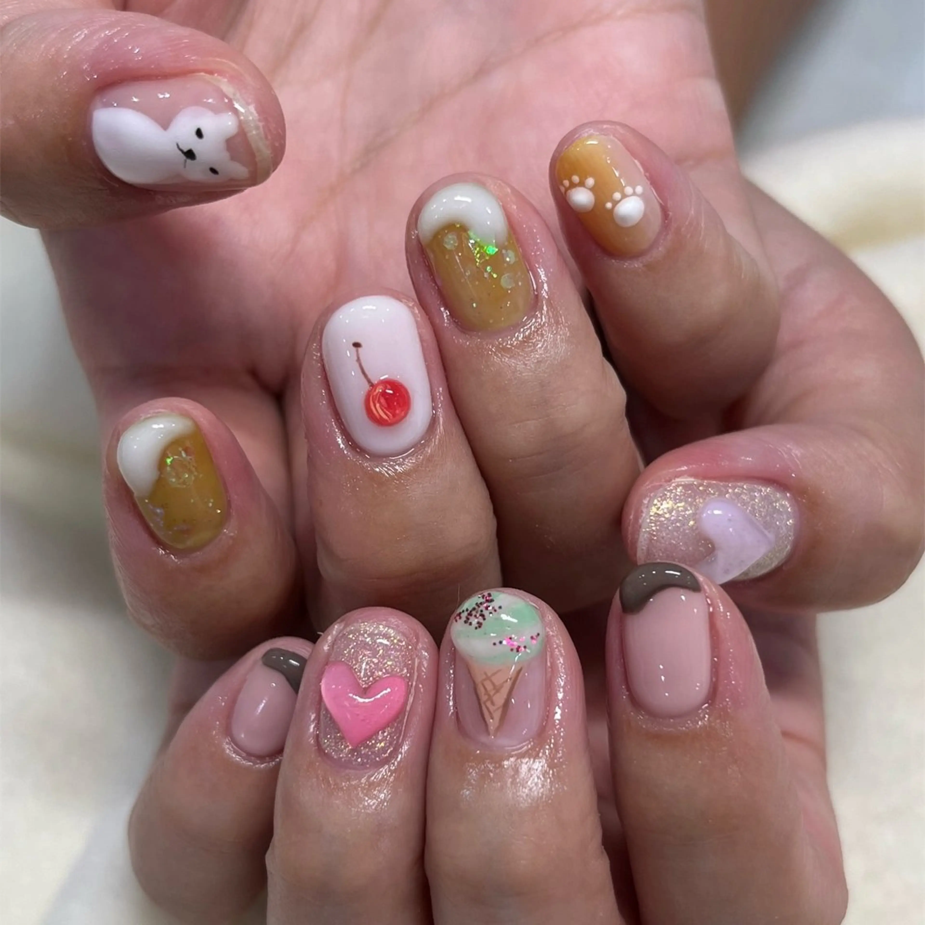 ネイル アートネイル その他(ネイル) Aina北千住西口店 山本のネイルデザイン