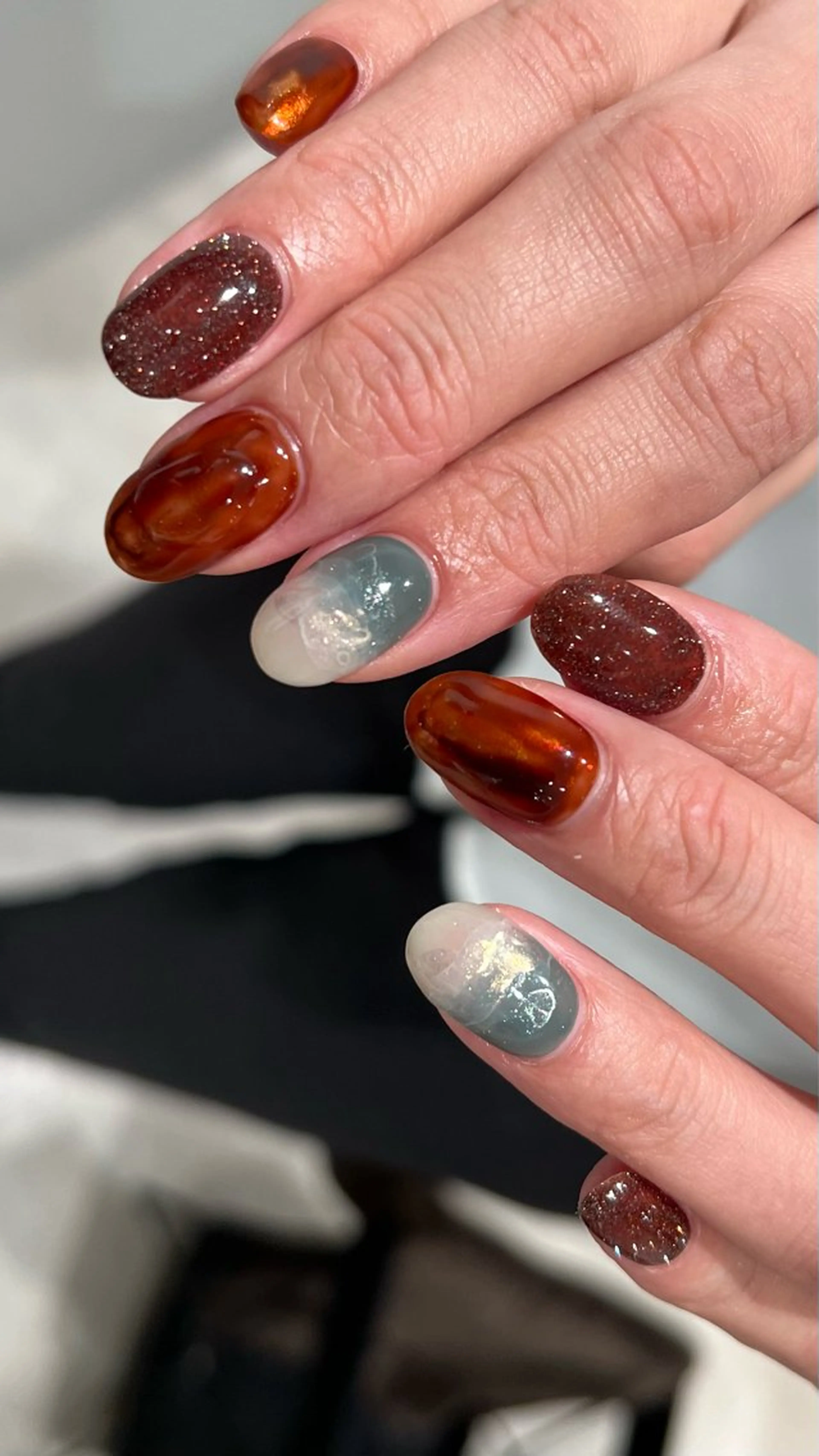 ネイル fumina 💚💛のネイルデザイン