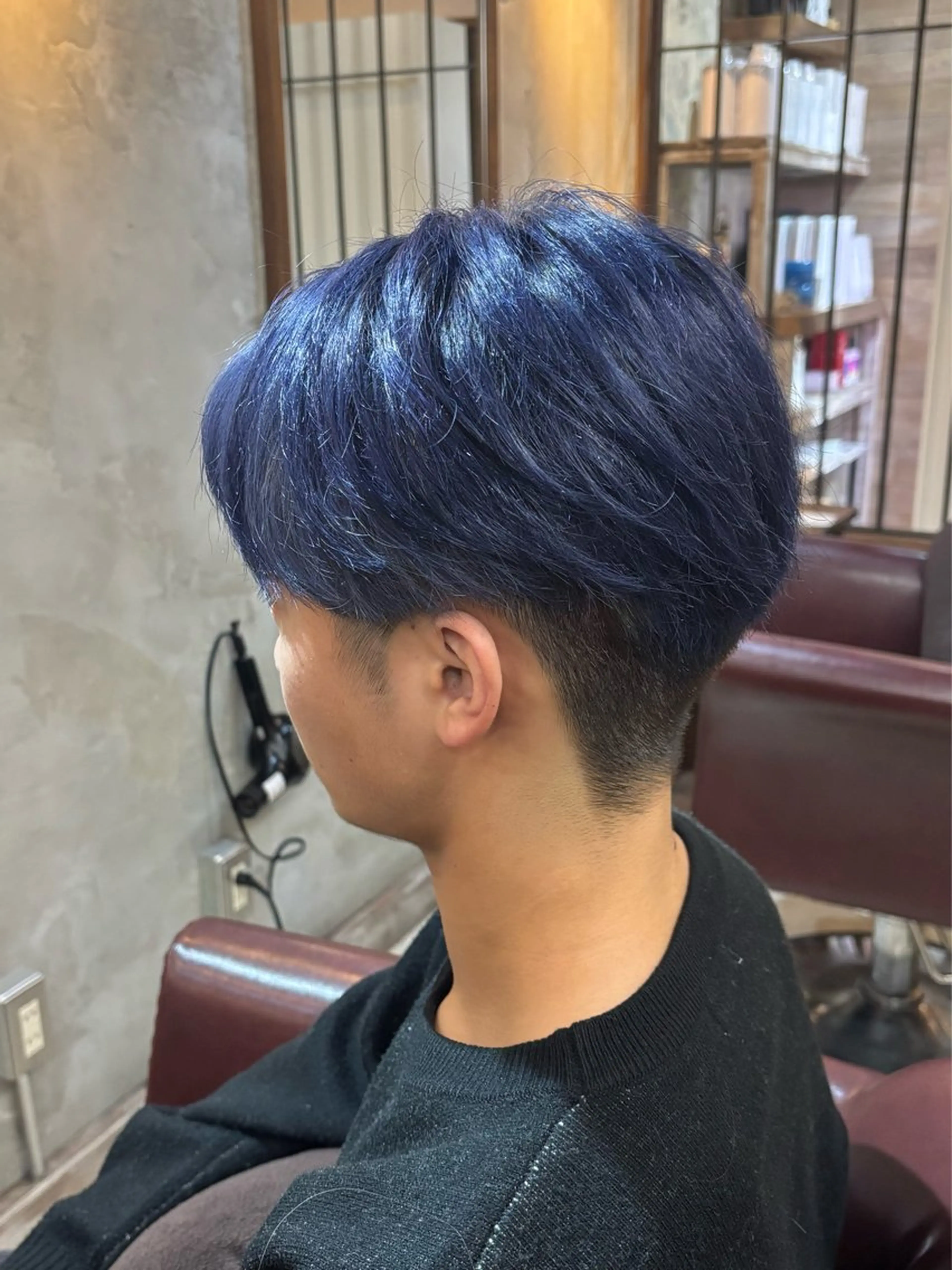 カラー メンズ 中野 裕介のヘアスタイル