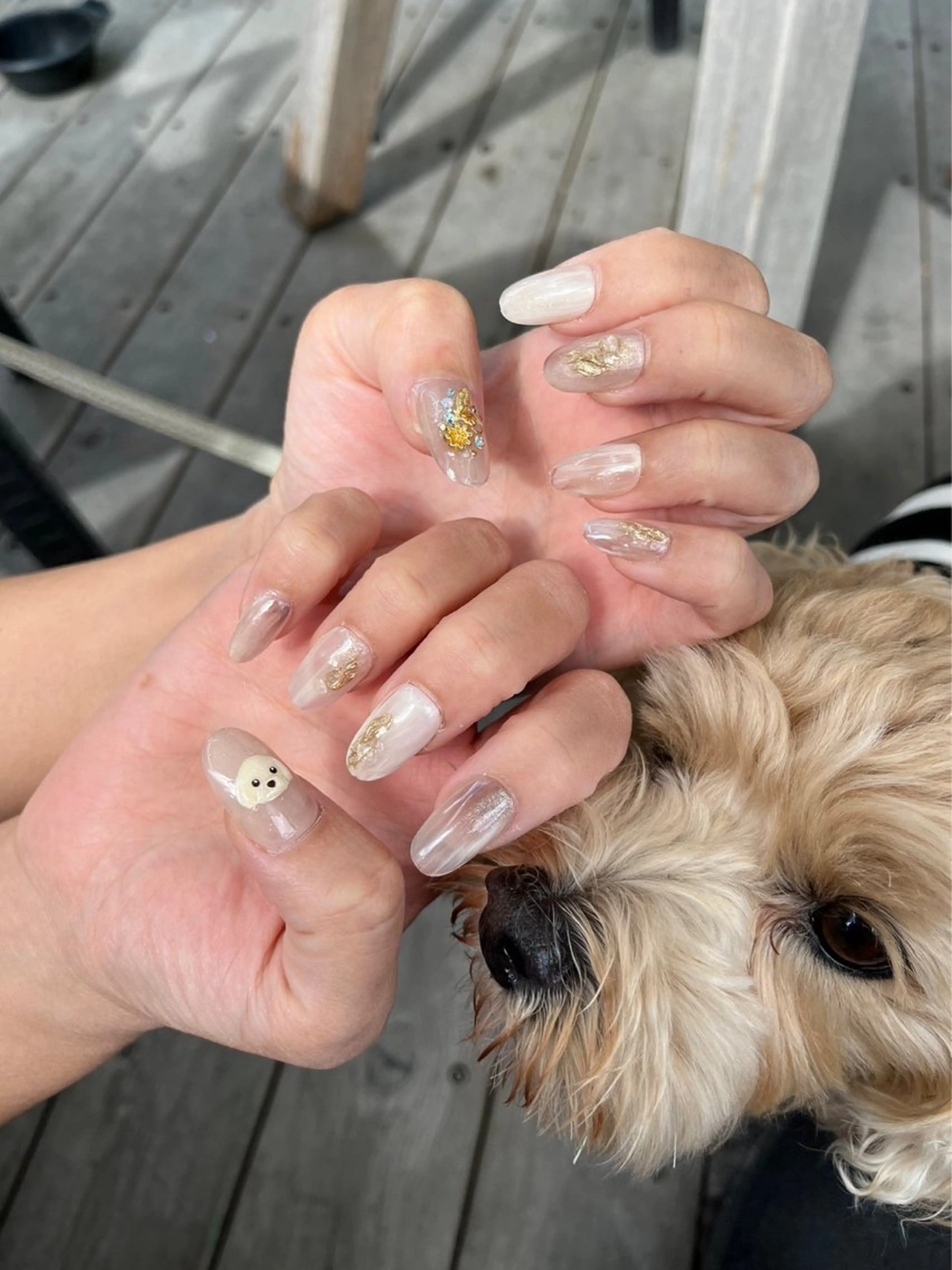 ネイル ハンドネイル Lélia nail Himariのネイルデザイン