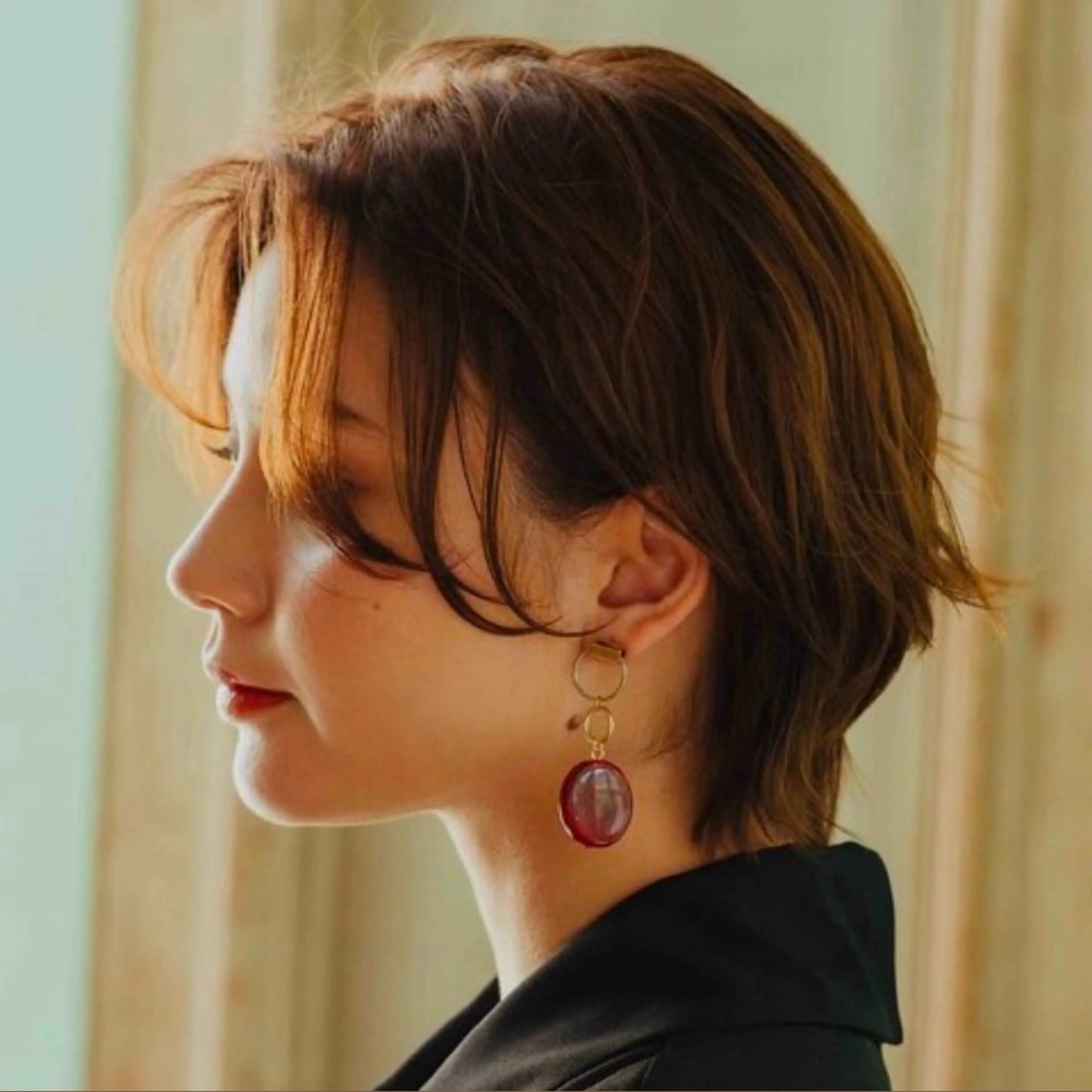 ショート 似合わせショート/ ハイライト/我如古のヘアスタイル