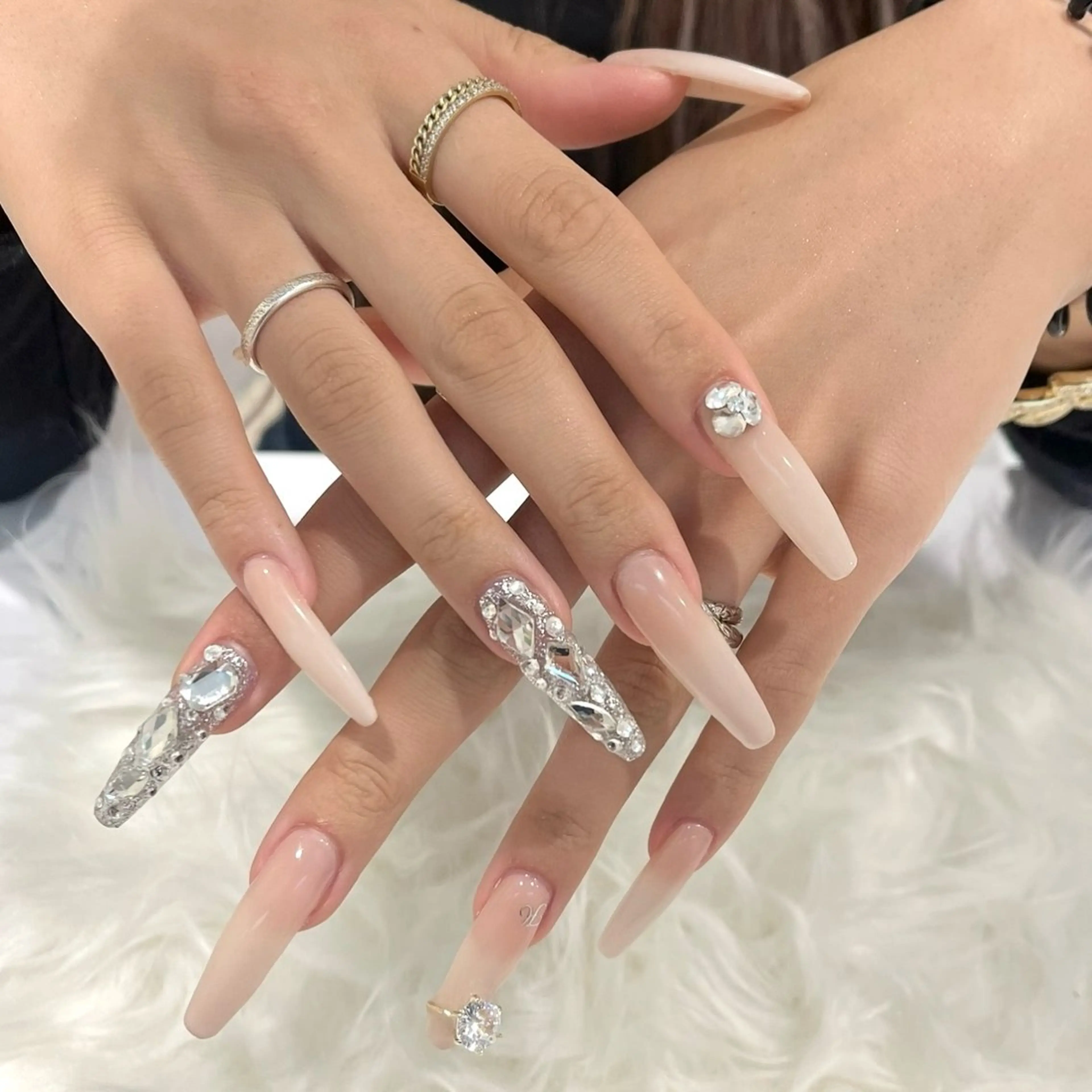 ネイル ジェルネイル ニュアンスネイル ハンドネイル eight nail 春菜のネイルデザイン