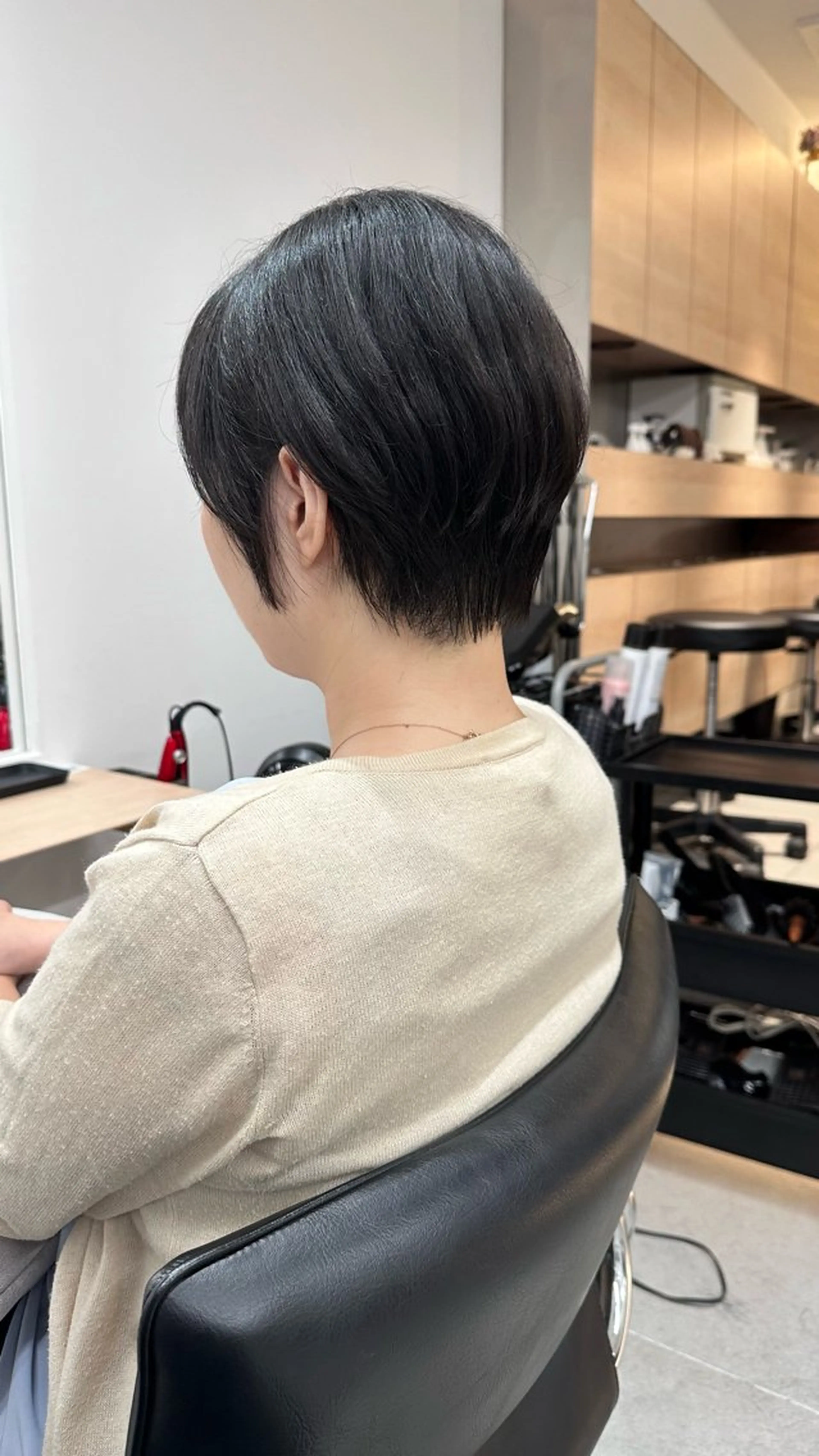 ショート ショートヘア あいこ/レイヤー カット🌷銀座のヘアスタイル
