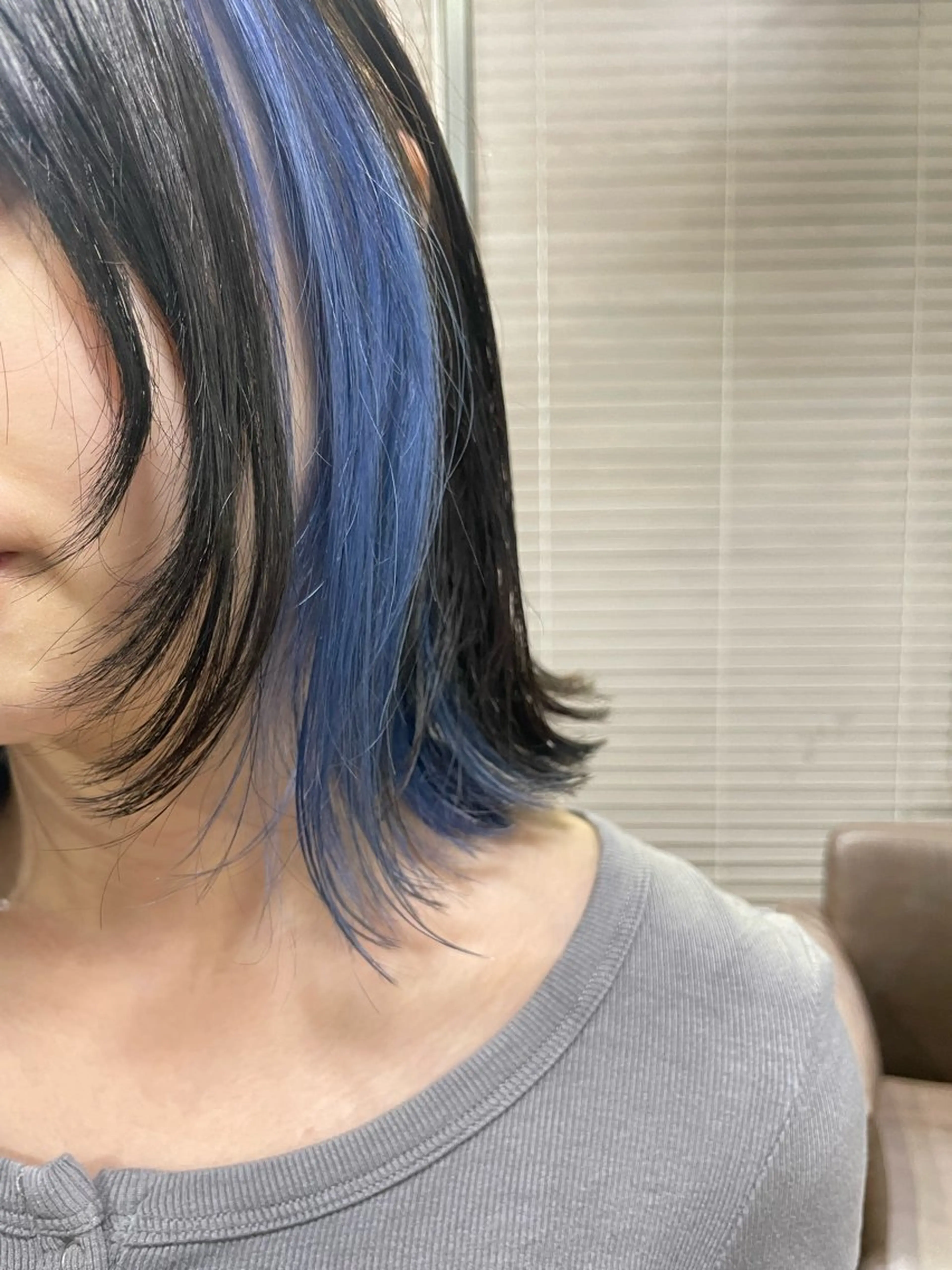 ミディアム カラー ヘアカラー トリートメント ブリーチ✨ハイライト 透明感カラー/アヤノのヘアスタイル