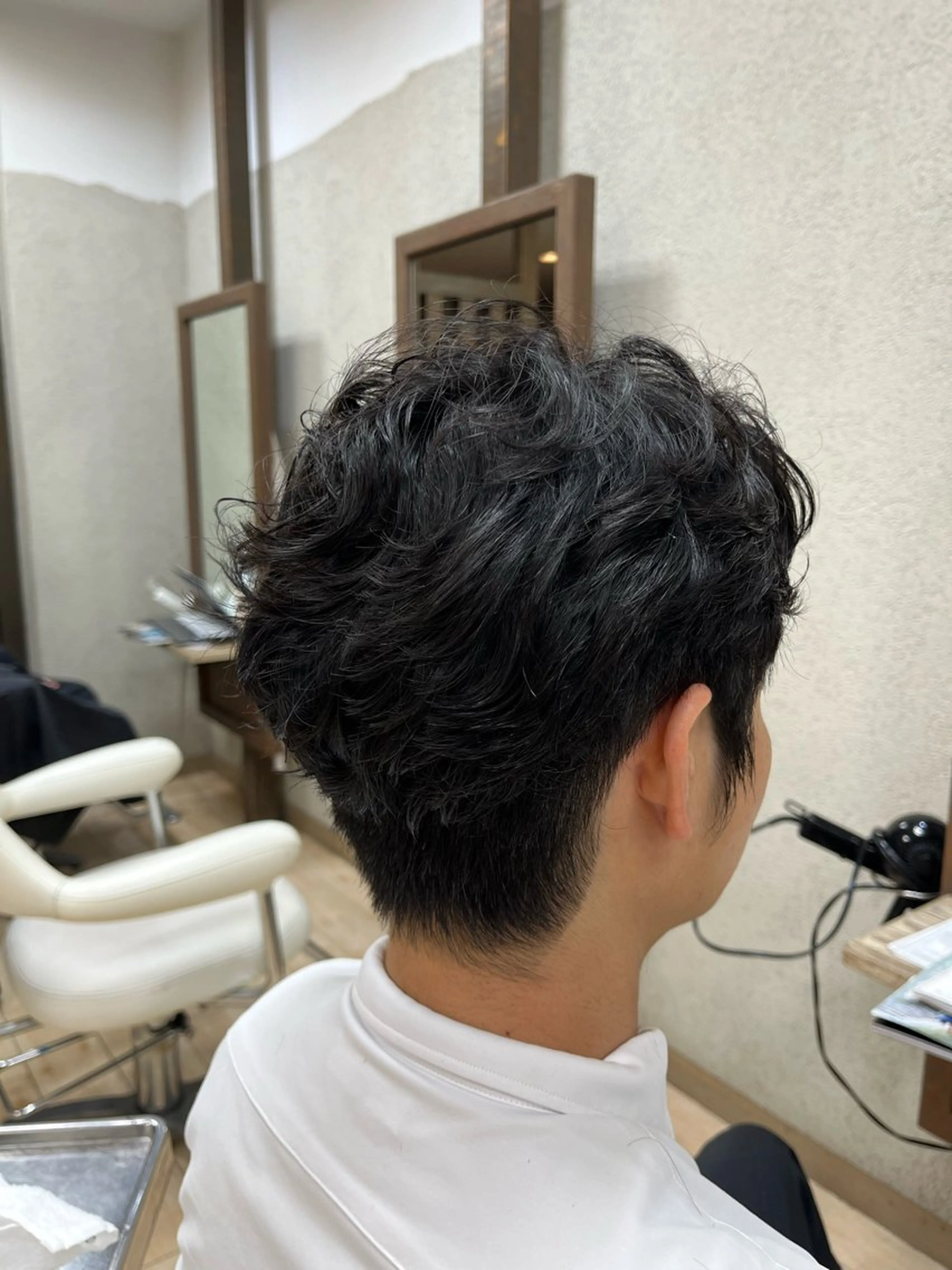 【ミニモ限定🌿】メンズカット＋パーマの写真