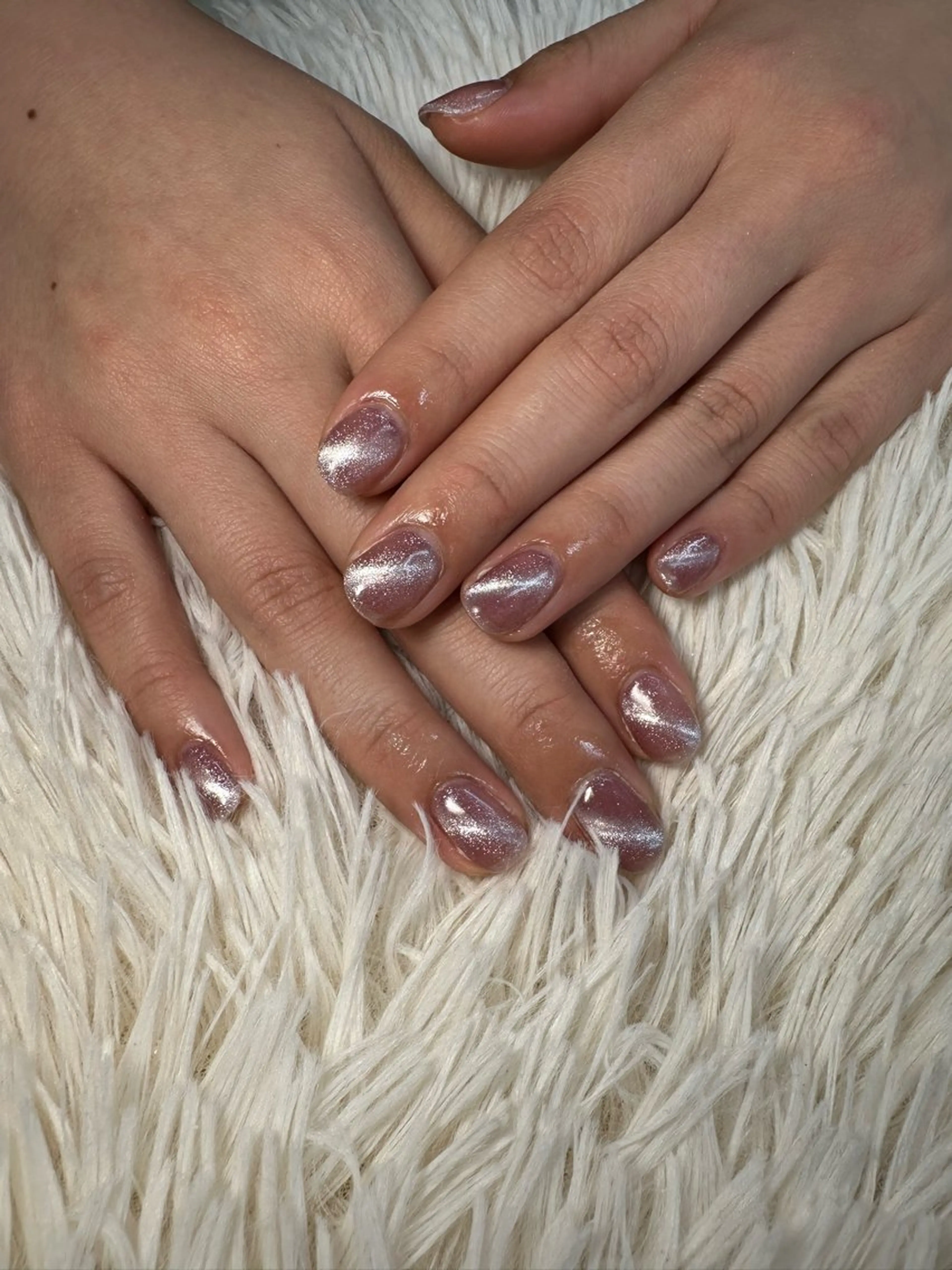 ネイル ワンカラーネイル 串田 萌のネイルデザイン