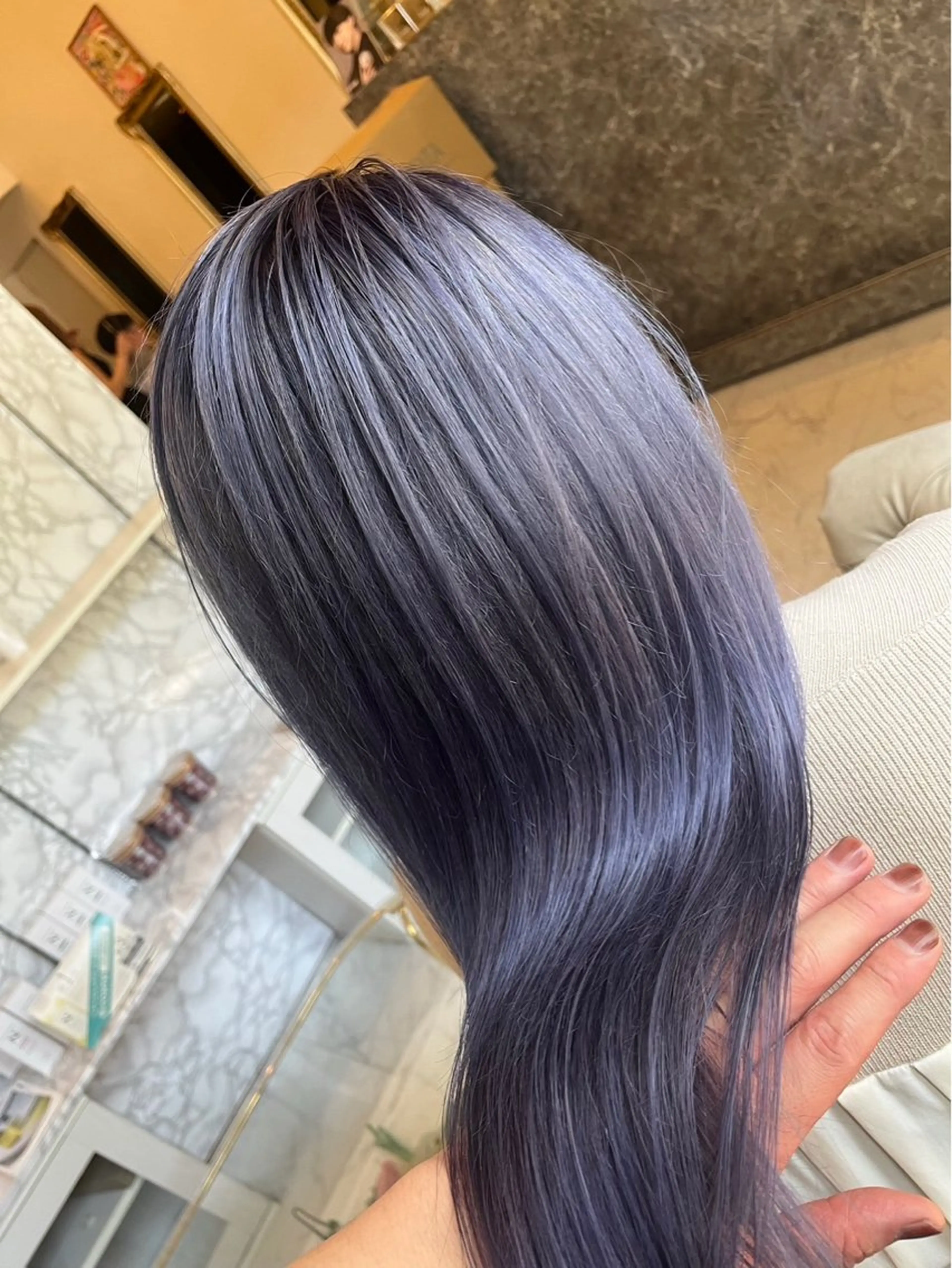 ロング カット ヘアカラー トリートメント 🍀Moda by Grande🍀のヘアスタイル
