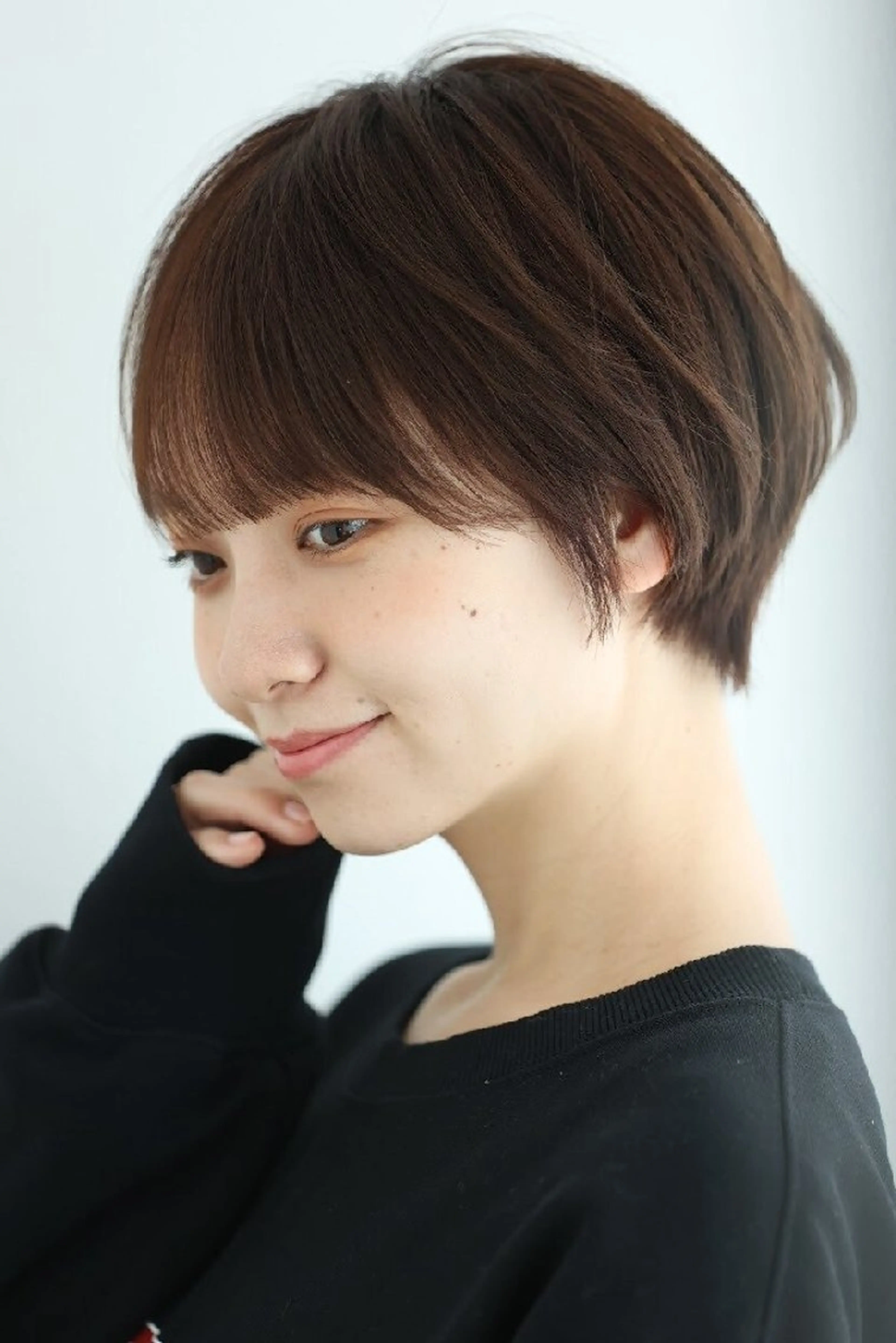 ショート カラー トリートメント 24時間営業中‼️ 髪質改善/美容師レムのヘアスタイル