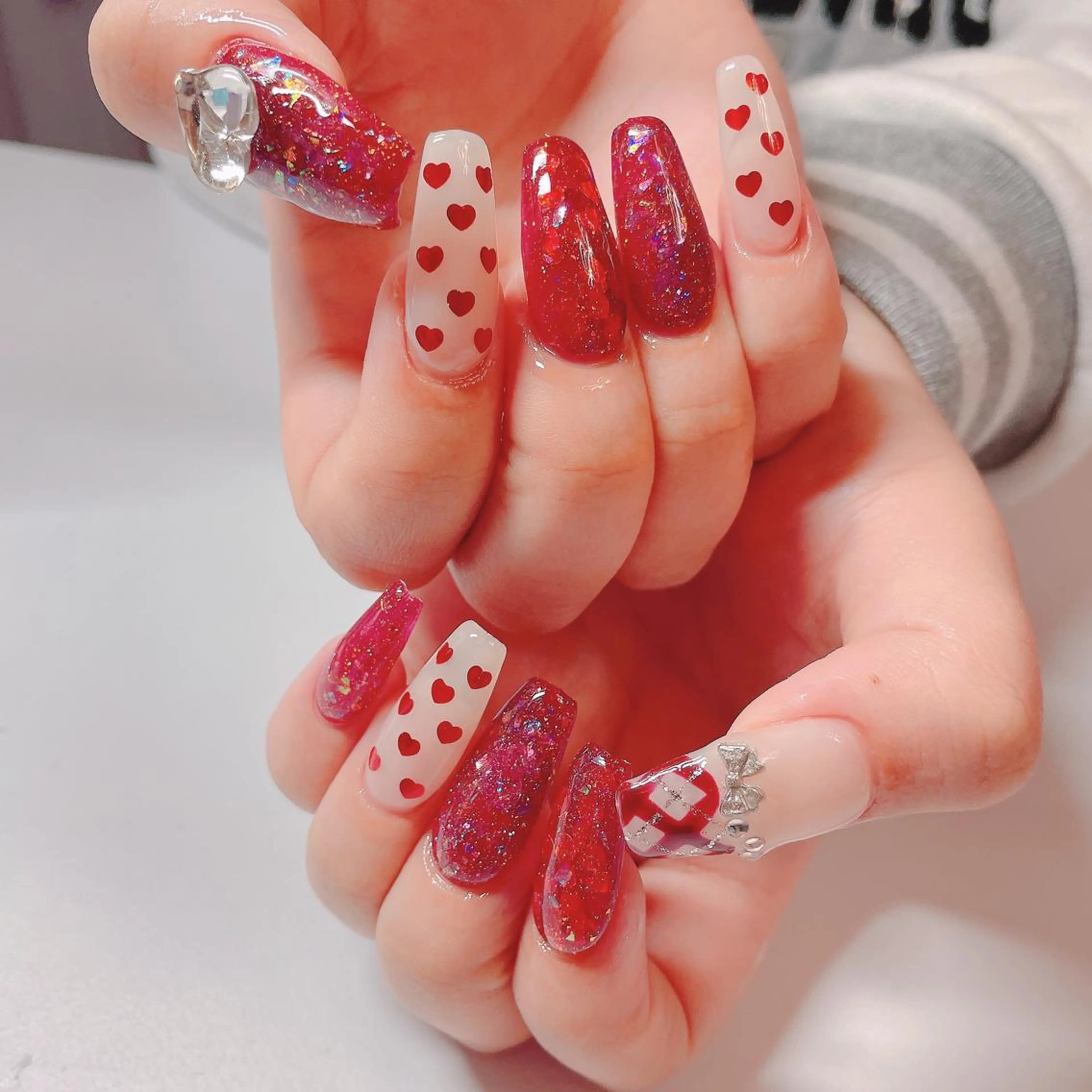 ネイル ハンドネイル パラジェル＆オフ無料 💅Pi.Reのネイルデザイン