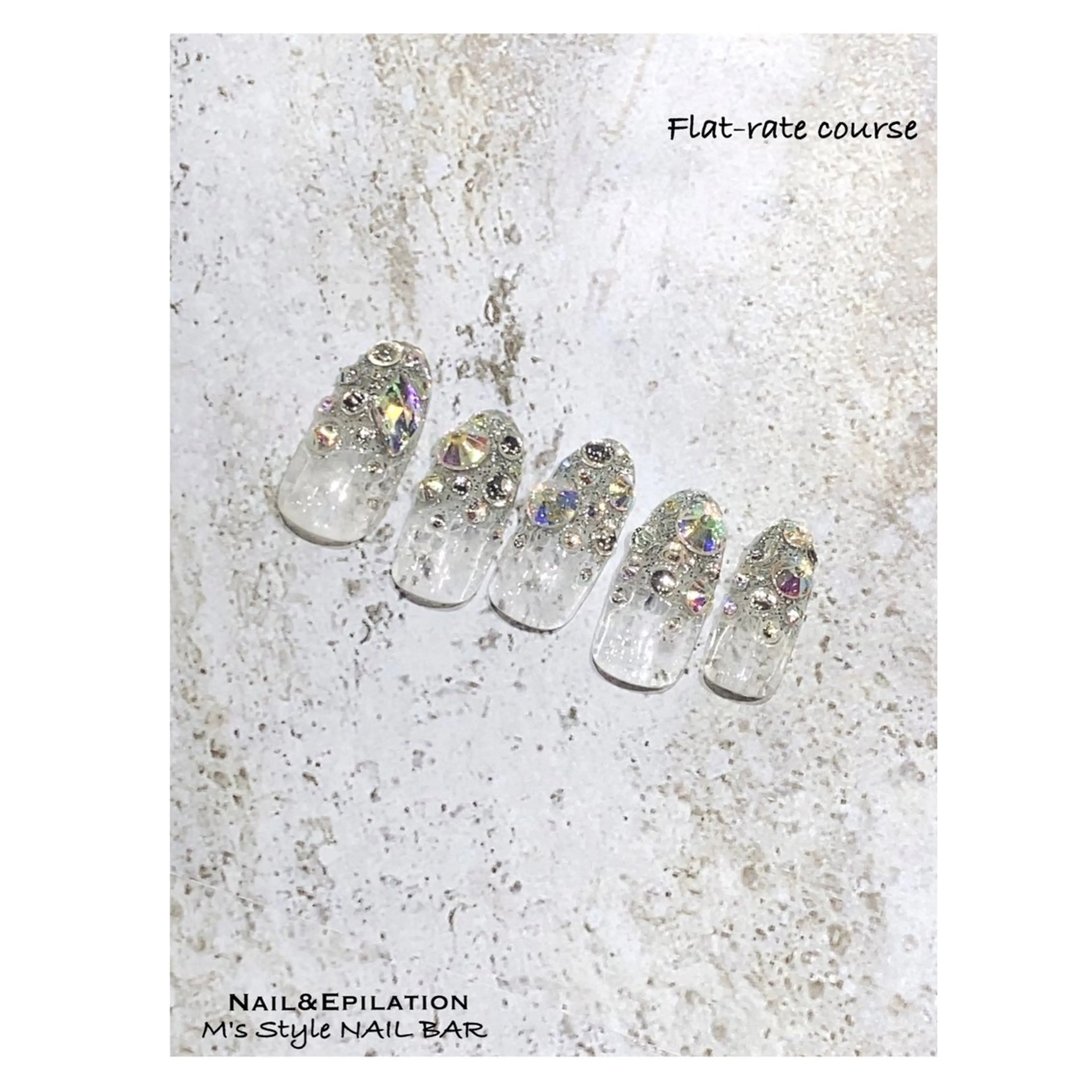 ネイル 成人式 フットネイル フレンチネイル ジェルネイル 韓国ネイル M's Style NAIL BARのエステ・リラクイメージ