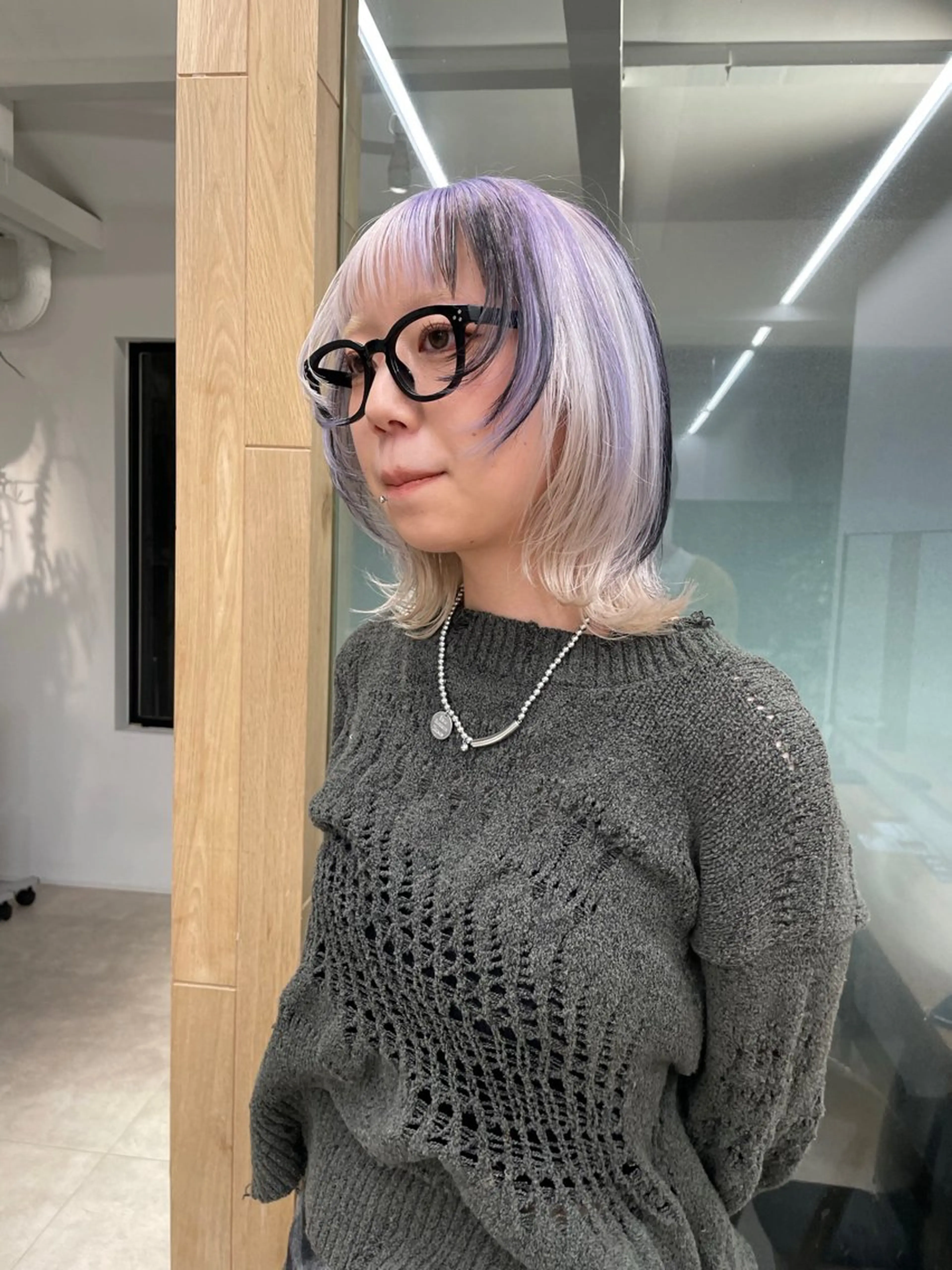 ミディアム カラー ヘアカラー トリートメント ケアパーマ/ブリーチ daisukeのヘアスタイル