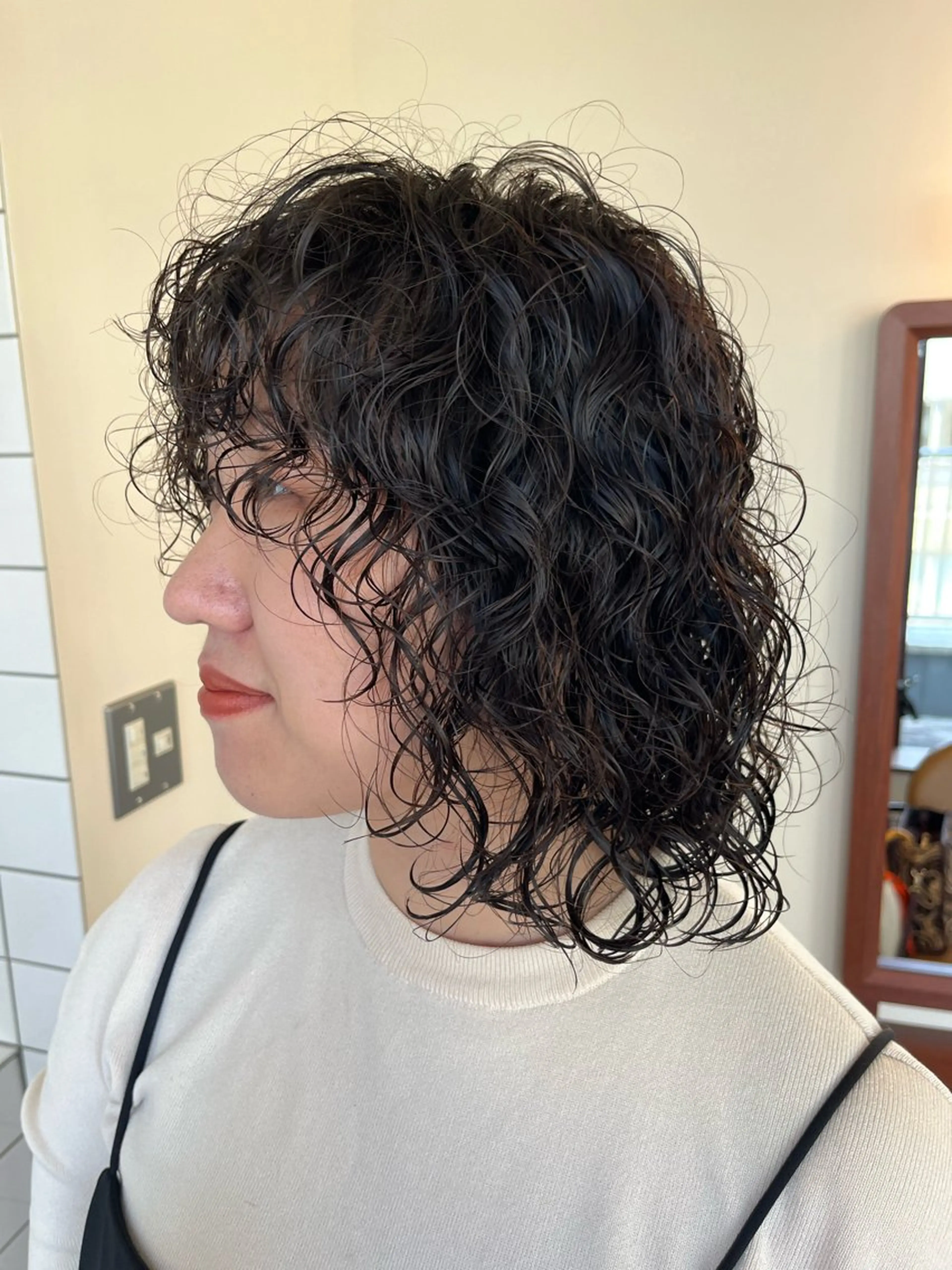 パーマ ボブパーマ/パーマ ウルフパーマのヘアスタイル