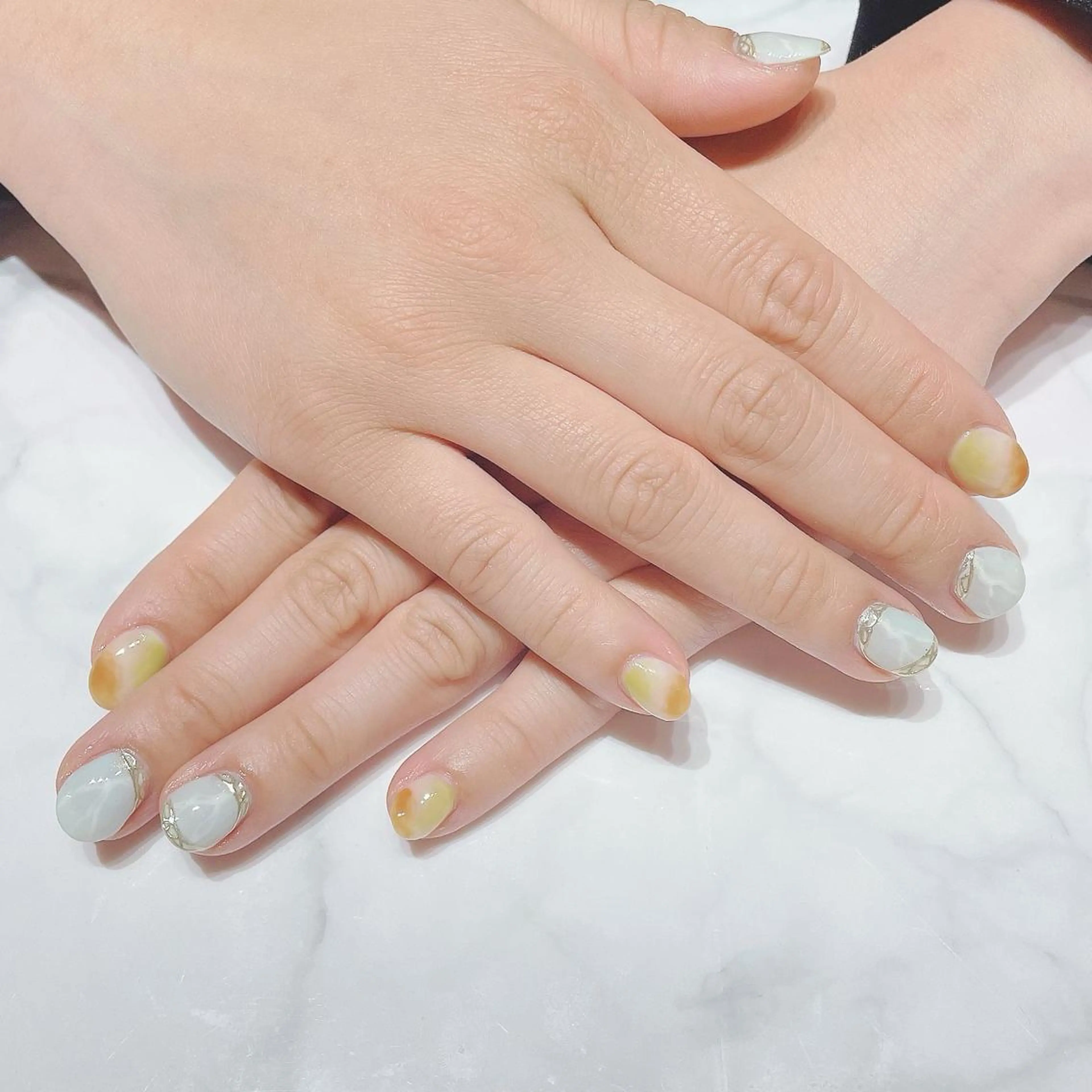 ネイル 春ネイル ネイルサロン Belleのネイルデザイン