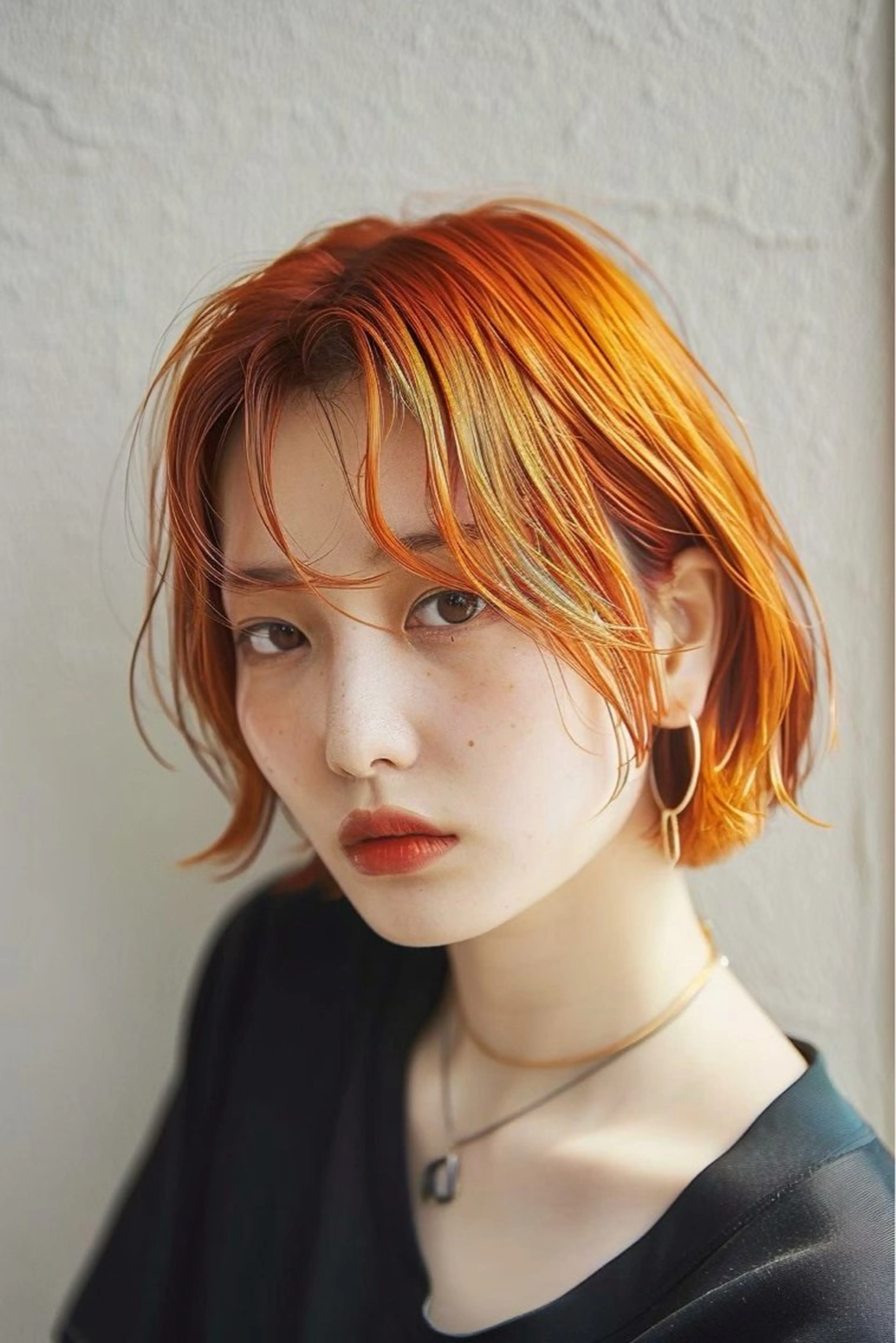 ショート カット ヘアカラー トリートメント 艶感カラー ハイトーン/YUTOのヘアスタイル