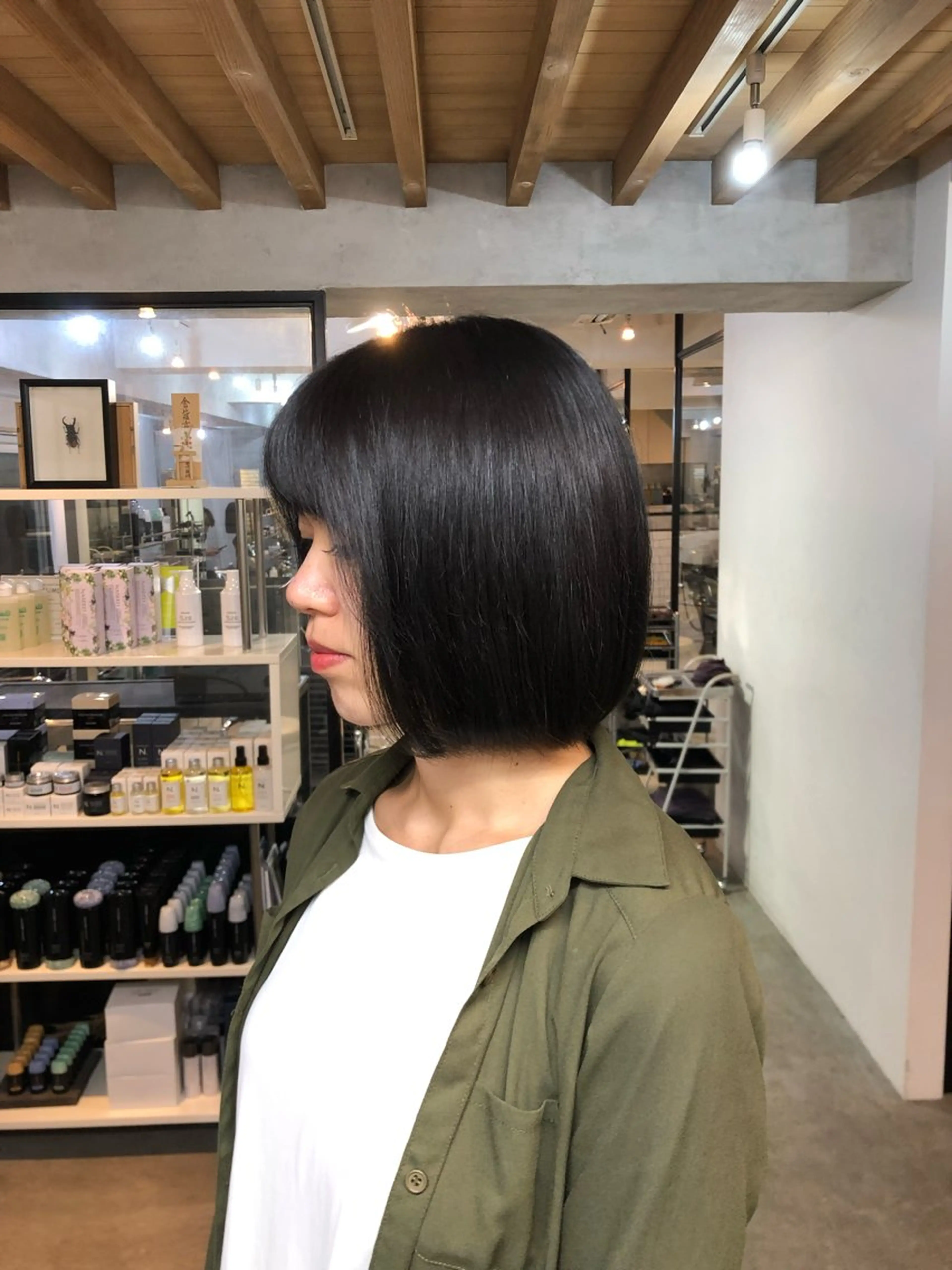 ショート カラー ヘアカラー トリートメント 飯田 晟恭のヘアスタイル