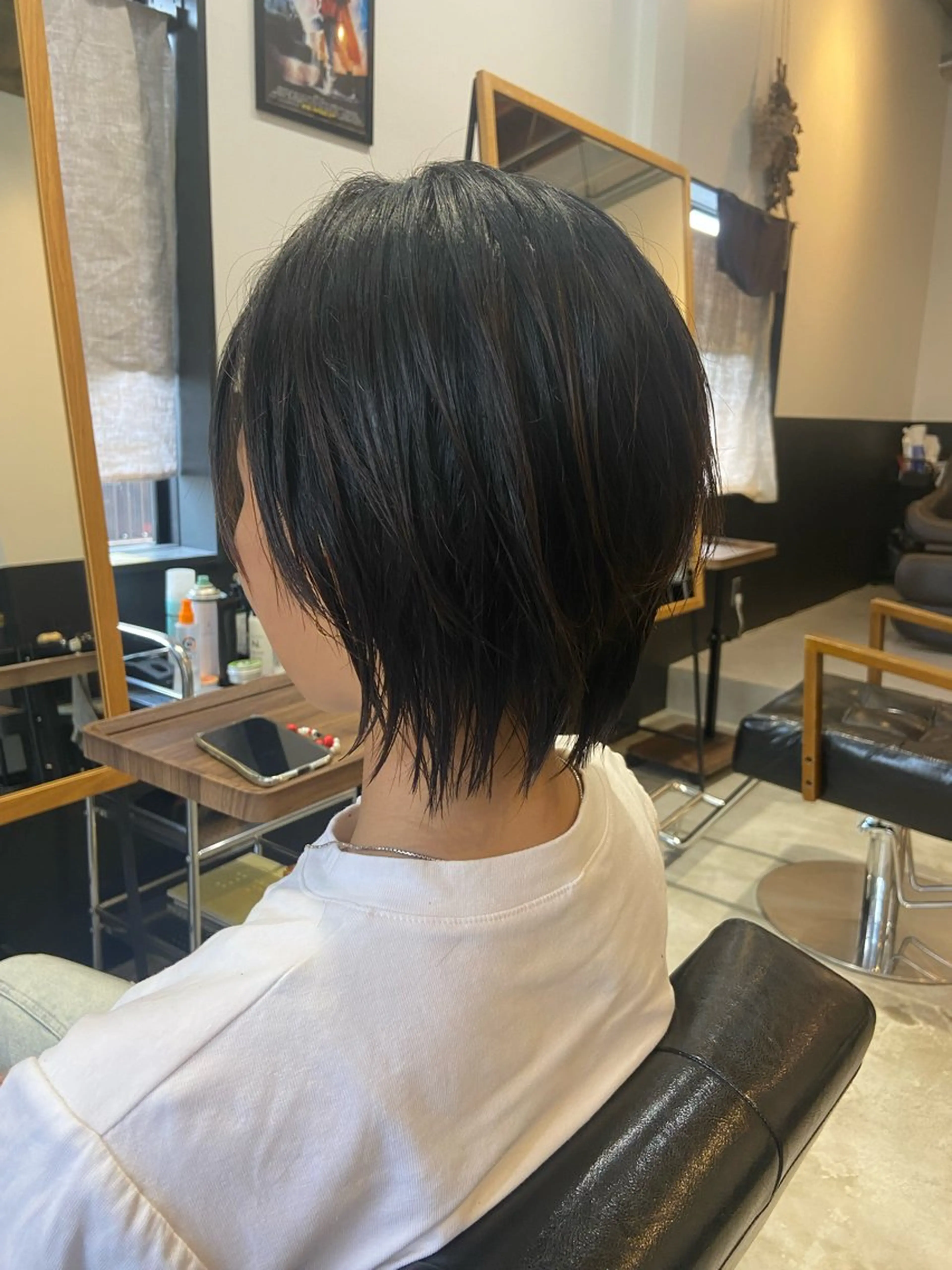 ショート ショートレイヤー レイヤーカット ショートヘア カット hair salon TOKUNAGA所属・💫縮毛矯正/ カット💫徳永あい子のヘアスタイル