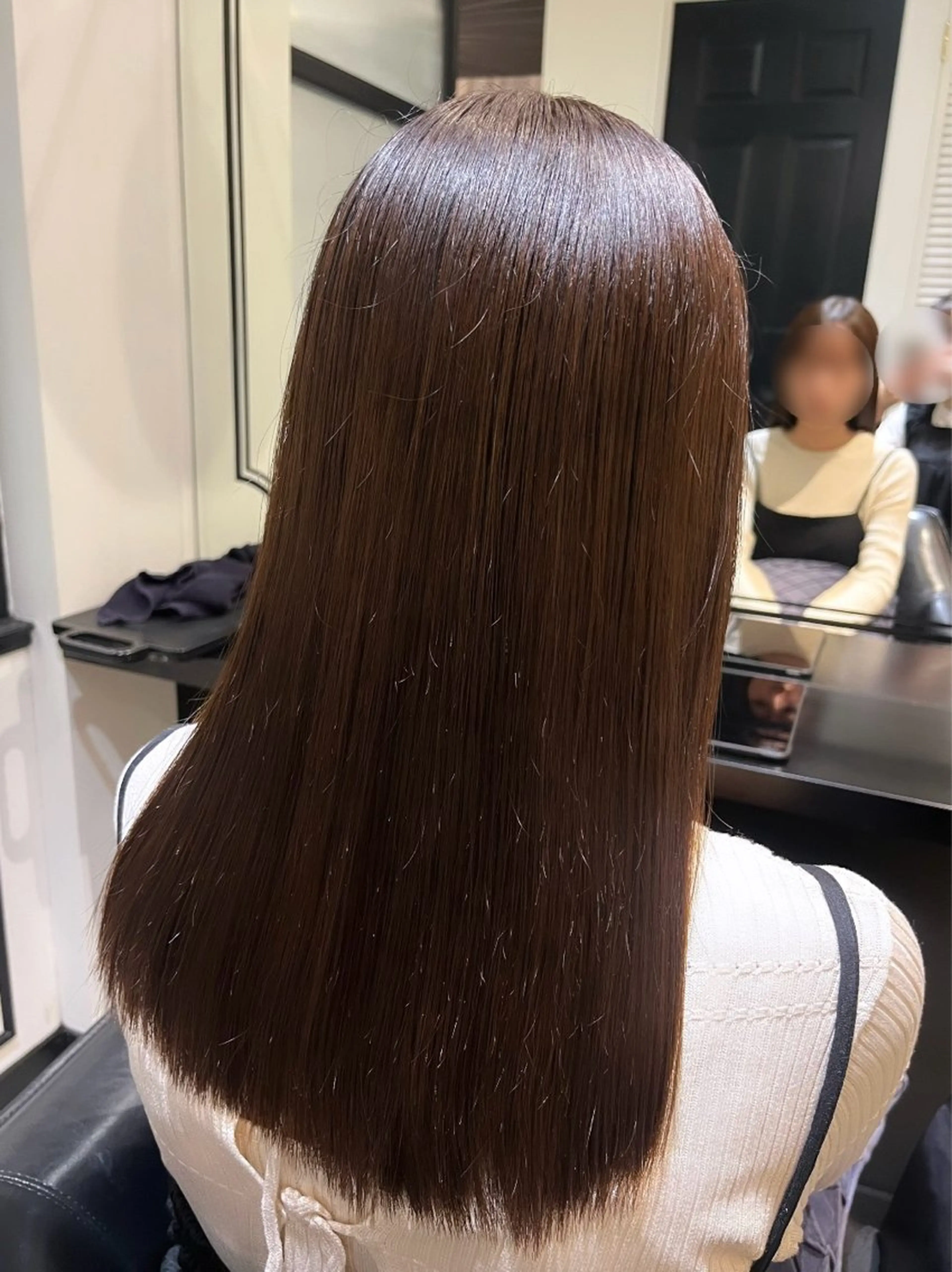 セミロング Cadre新小岩🫧 栗原葵のヘアスタイル