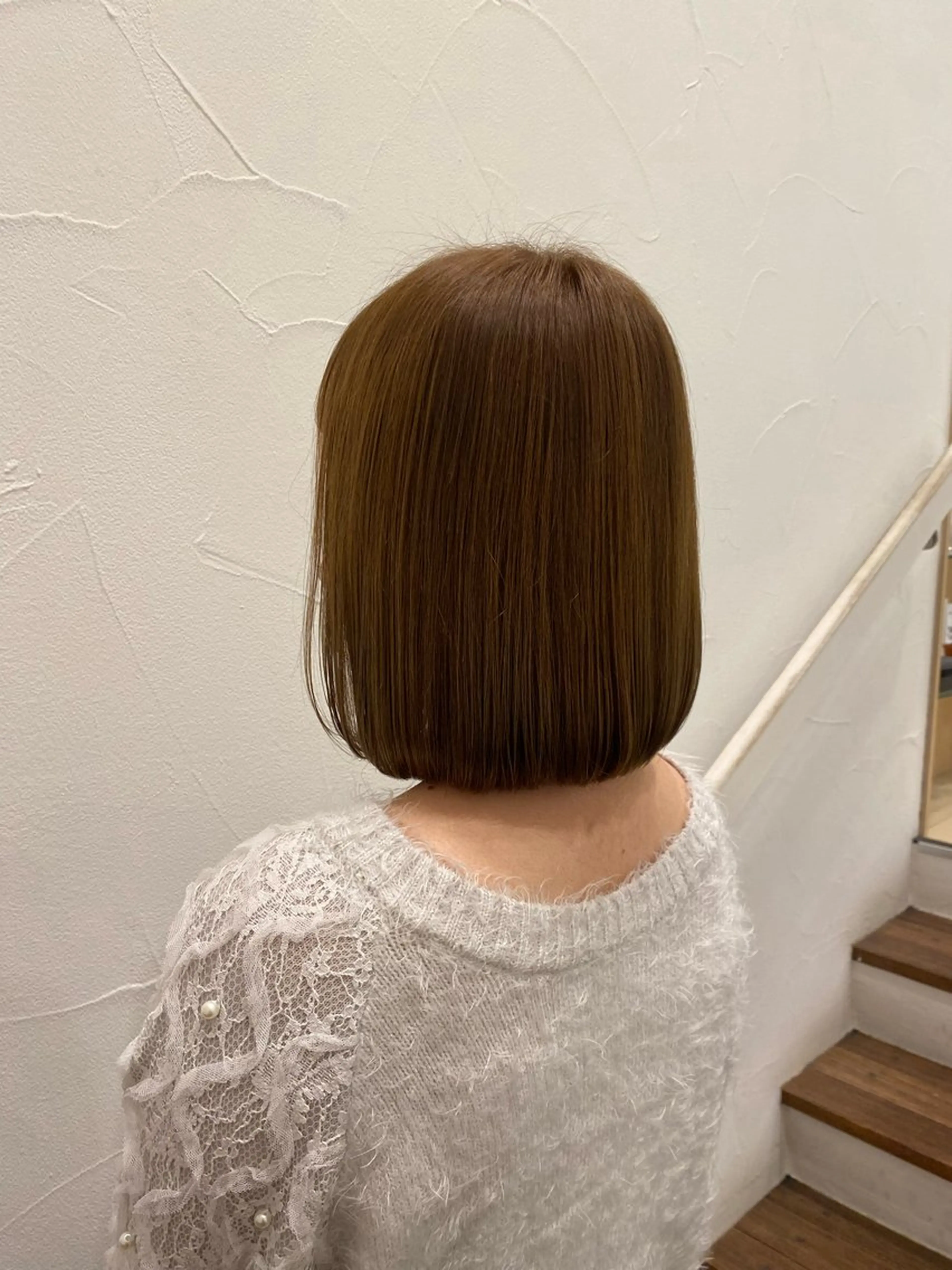 ミディアム カラー カット ヘアカラー トリートメント Ash中目黒店 榊間茜のヘアスタイル