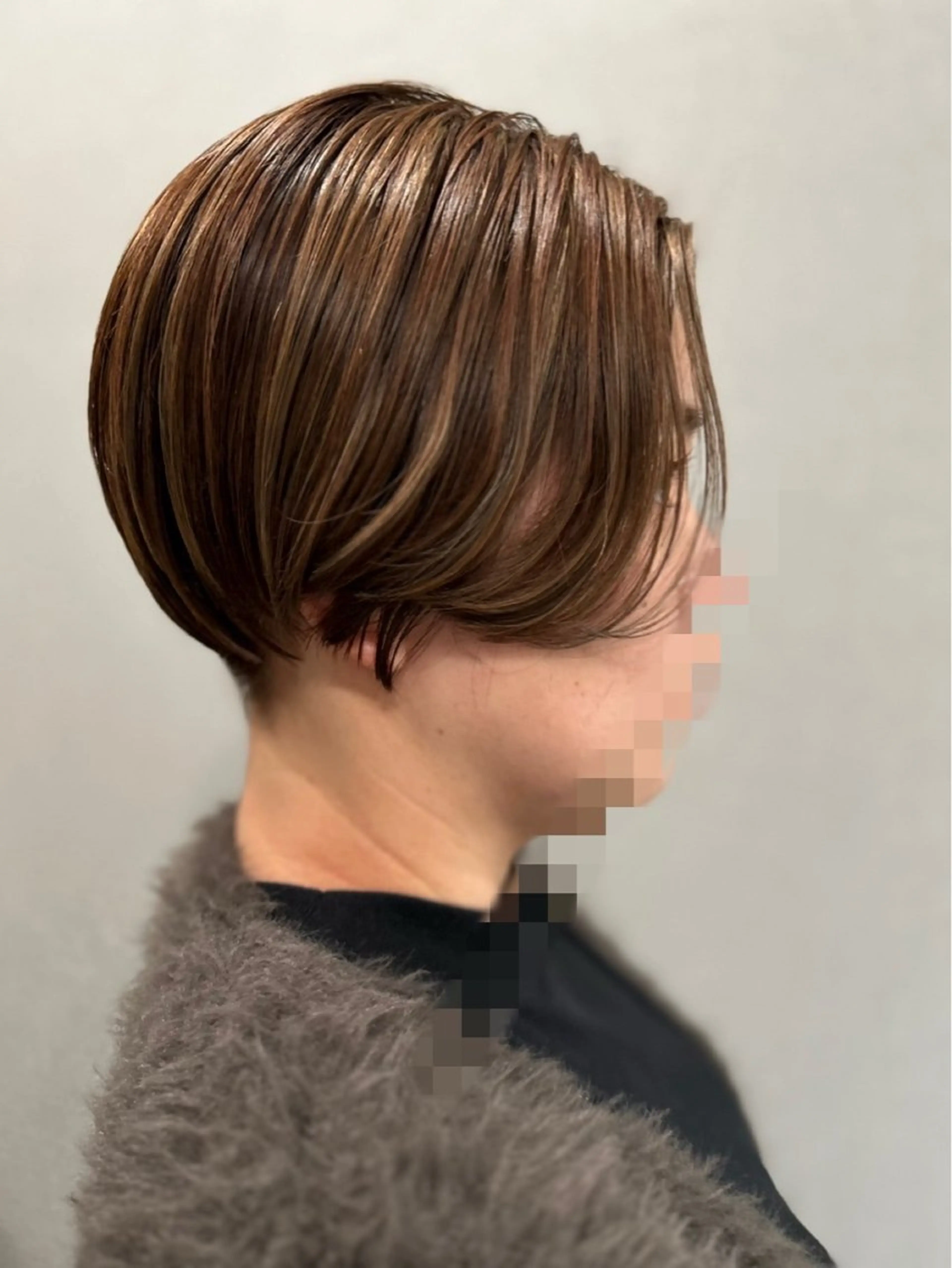 ショート カラー カット ヘアカラー トリートメント K Harukaのヘアスタイル