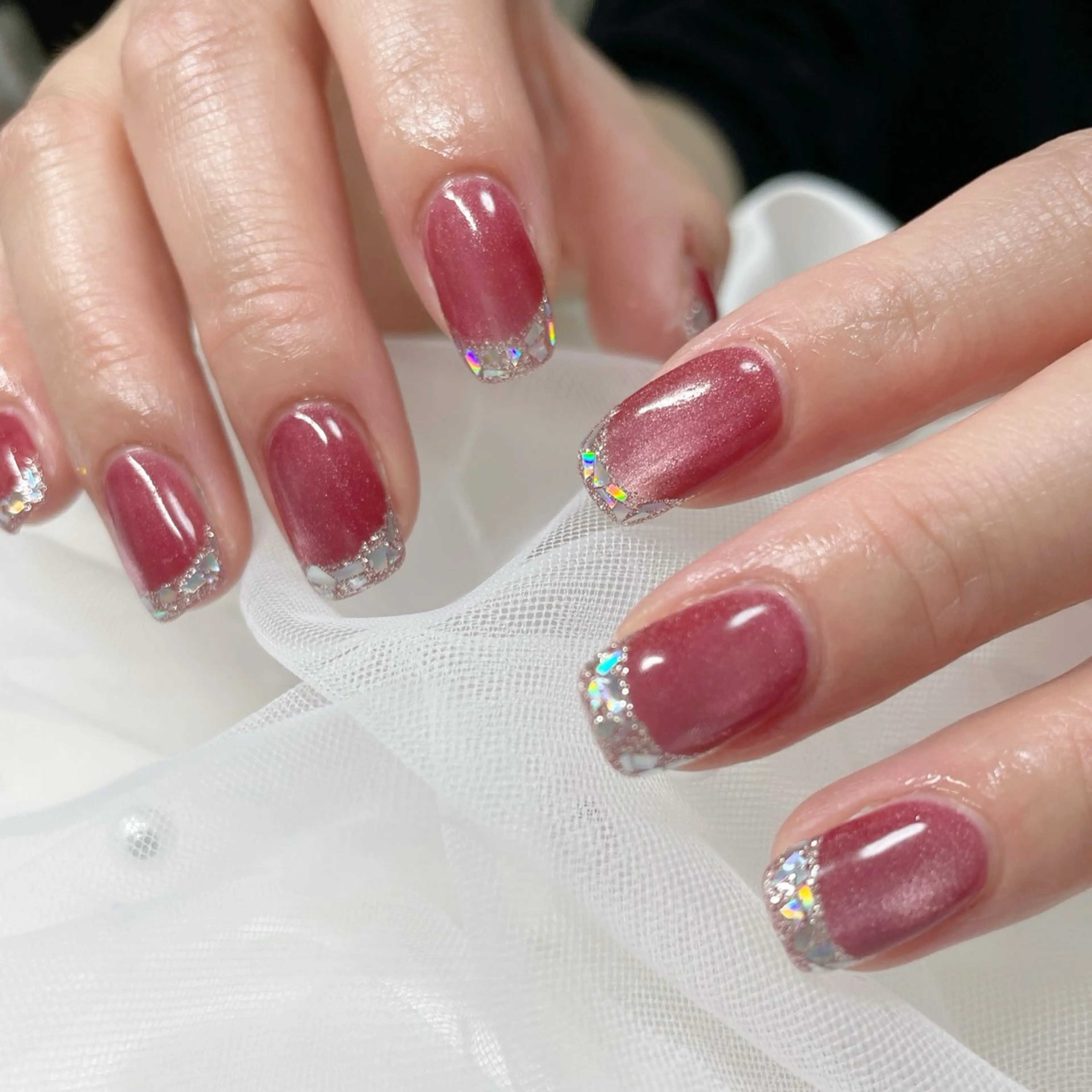 ネイル アートネイル フレンチネイル nailsalon SANANAILのネイルデザイン