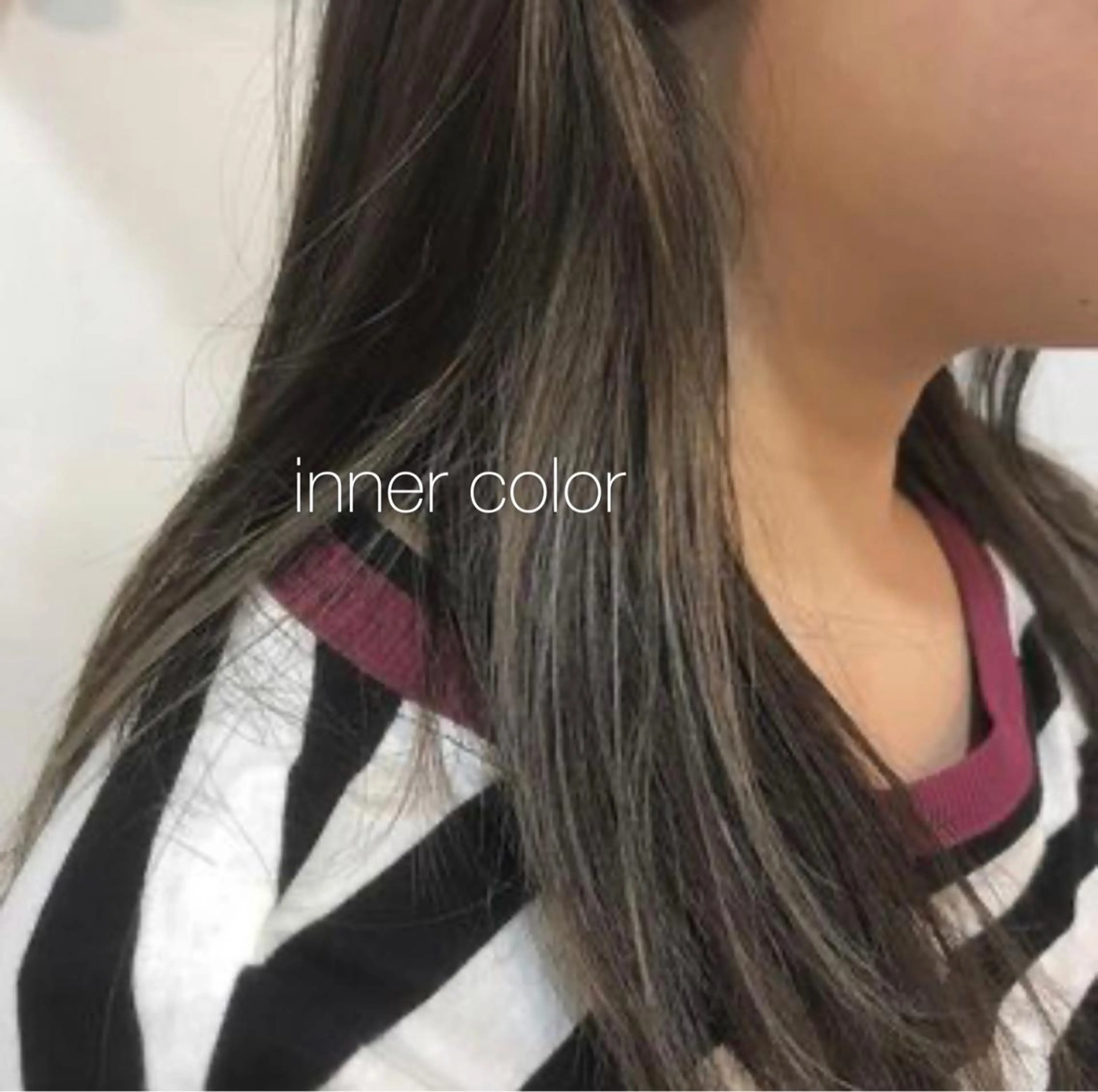 ロング カラー 【pejite】 Hinanoのヘアスタイル